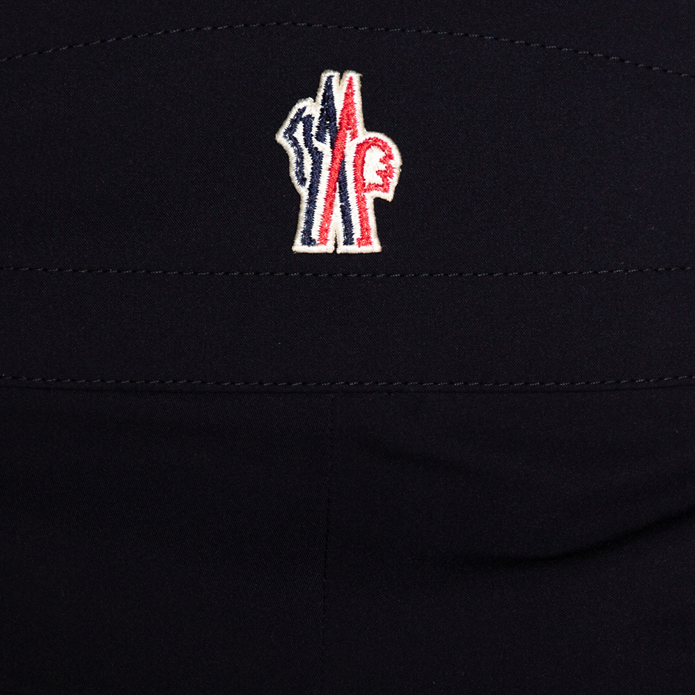 Moncler Navy Blue Synthetic Grenoble Trousers S