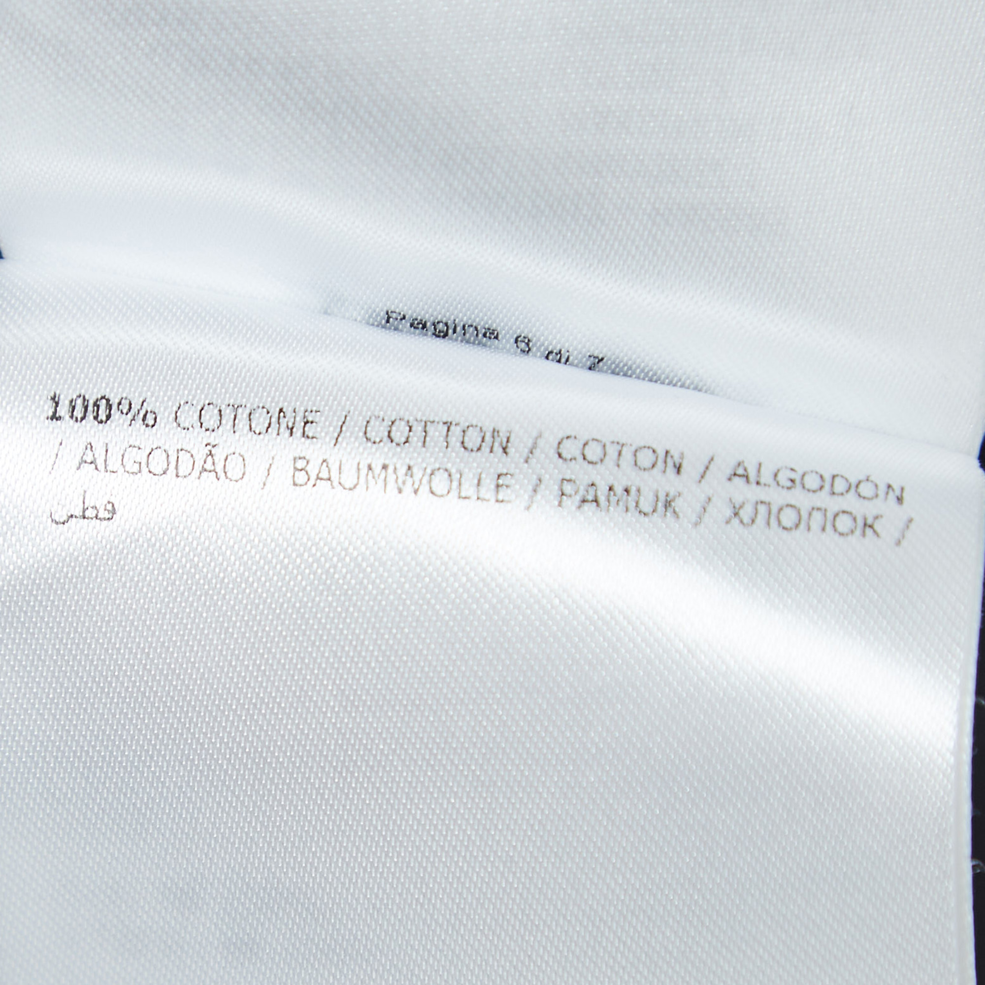 Moncler Black Cotton Long Sleeve Polo T-Shirt L