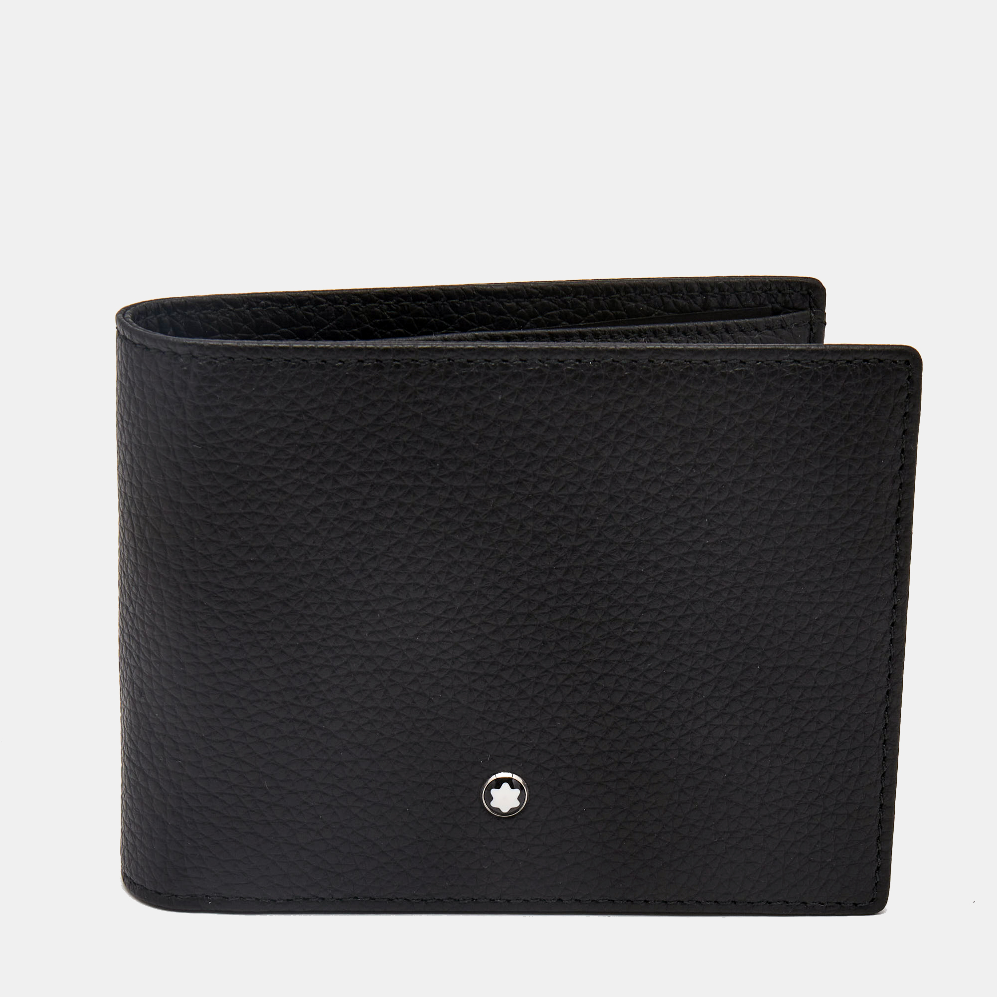 Montblanc Black Leather Meisterstuck 6CC Wallet with Removable Card Holder
Montblanc Black Leather Meisterstuck 6CC Wallet with Removable Card Holder