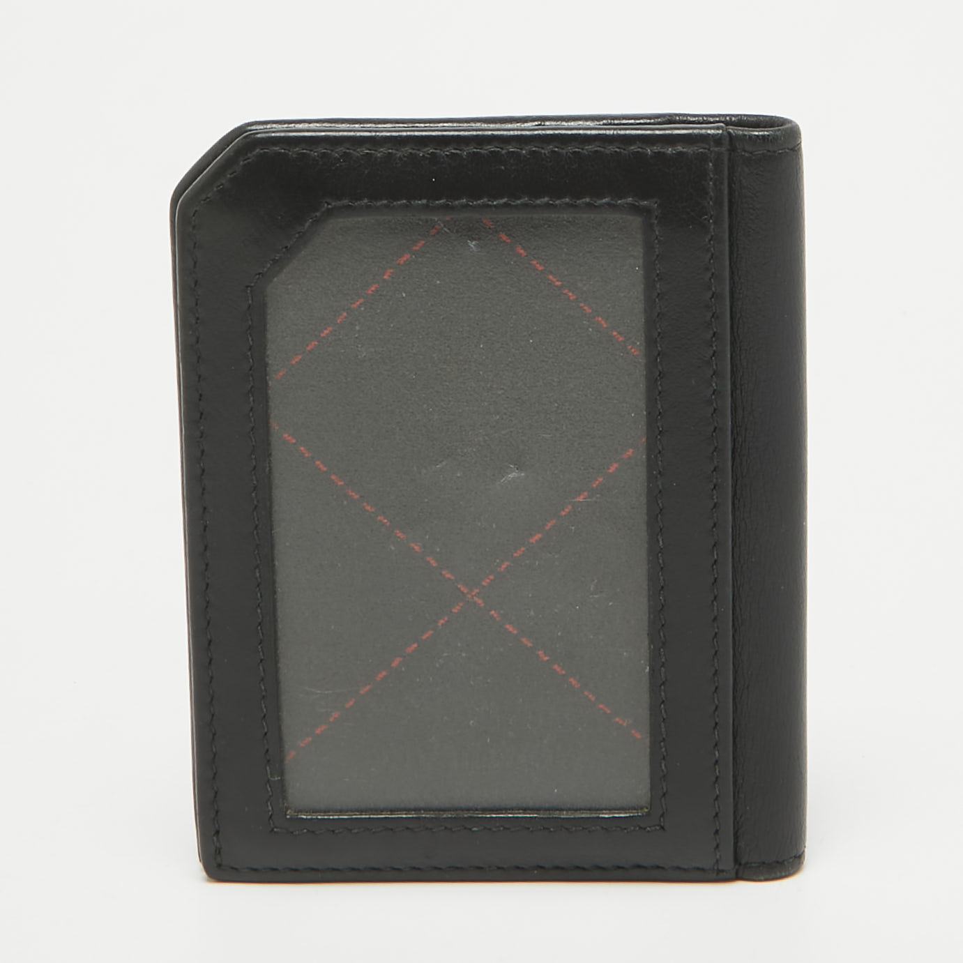 Montblanc Black Perforated Leather Urban Racing Spirit Card Holder