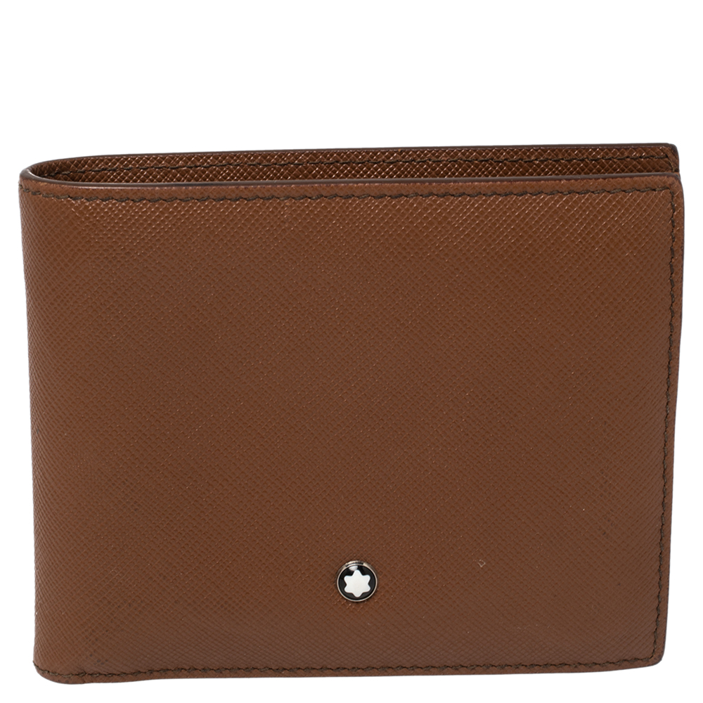 Montblanc Brown Leather Meisterstuck Bifold Wallet