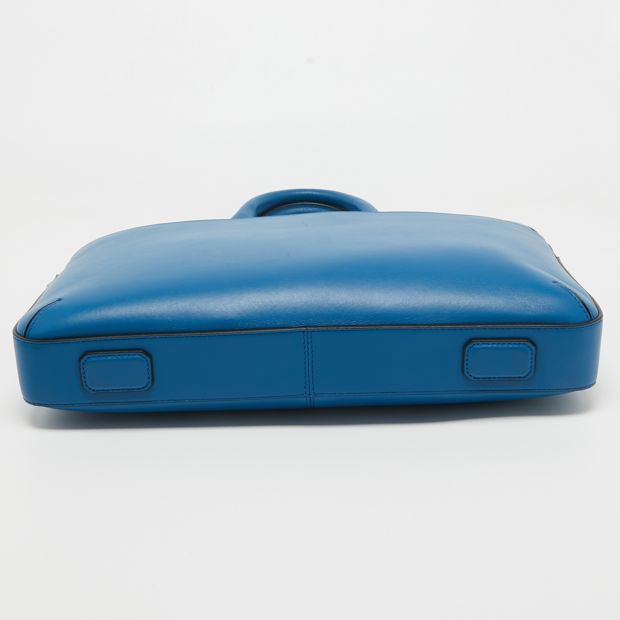 Montblanc Blue Leather Meisterstuck Ultra-Slim Urban Document Case