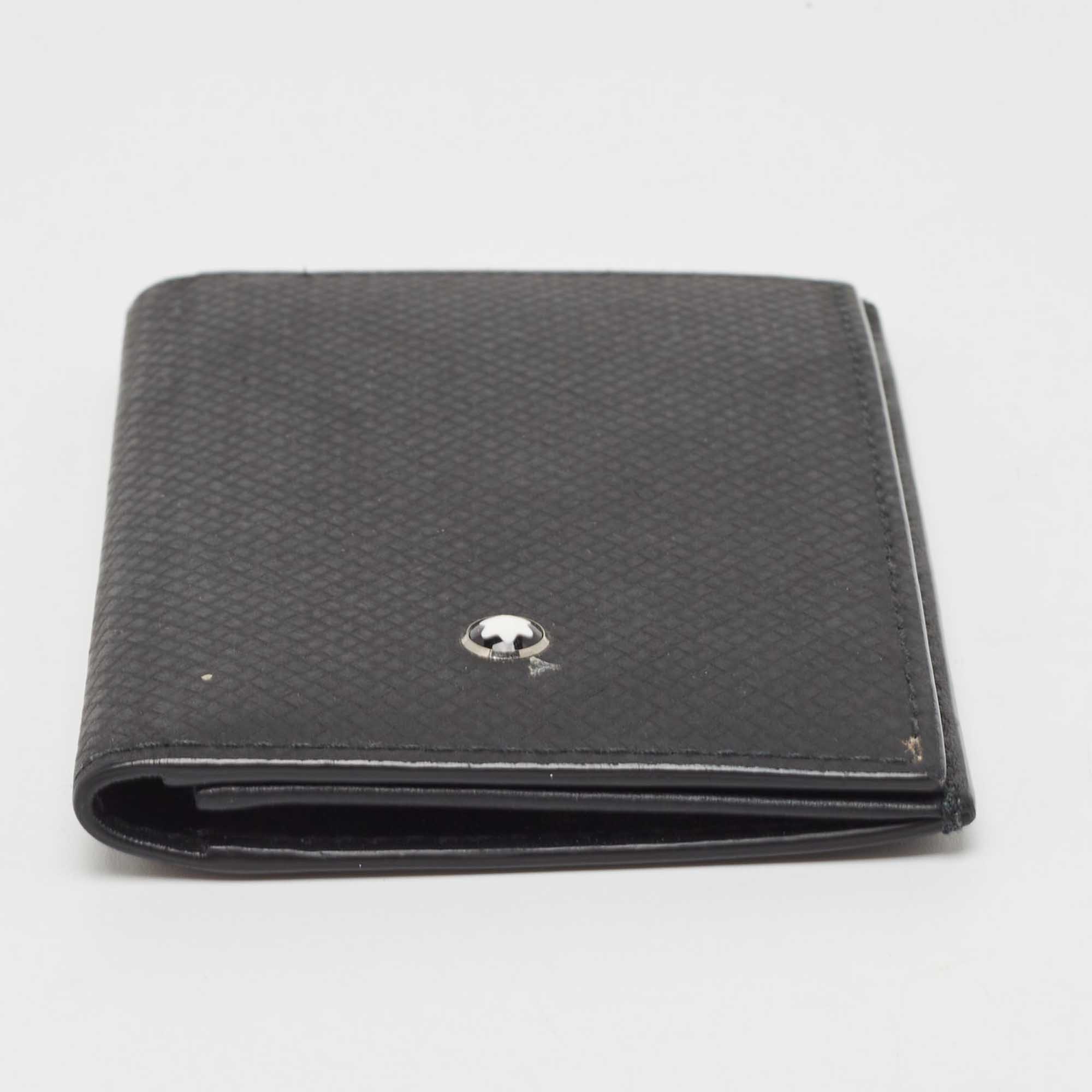 Montblanc Black Leather Business Card Holder