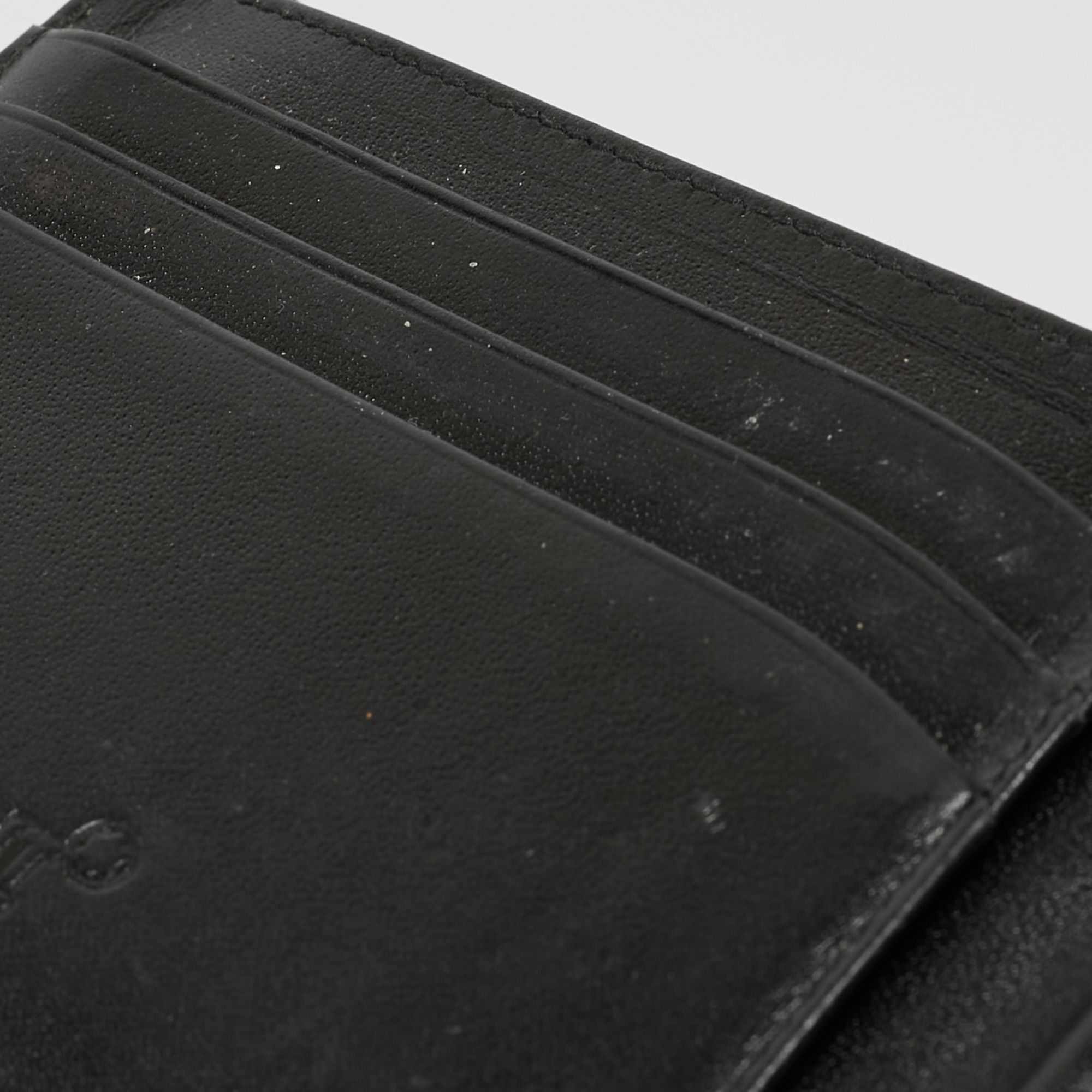 Montblanc Black Leather Meisterstuck Bifold Wallet