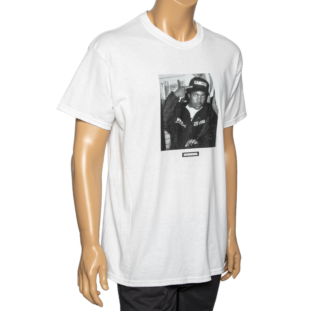 Neighborhood X Image Club Limited N.W.A Print Cotton T-Shirt L