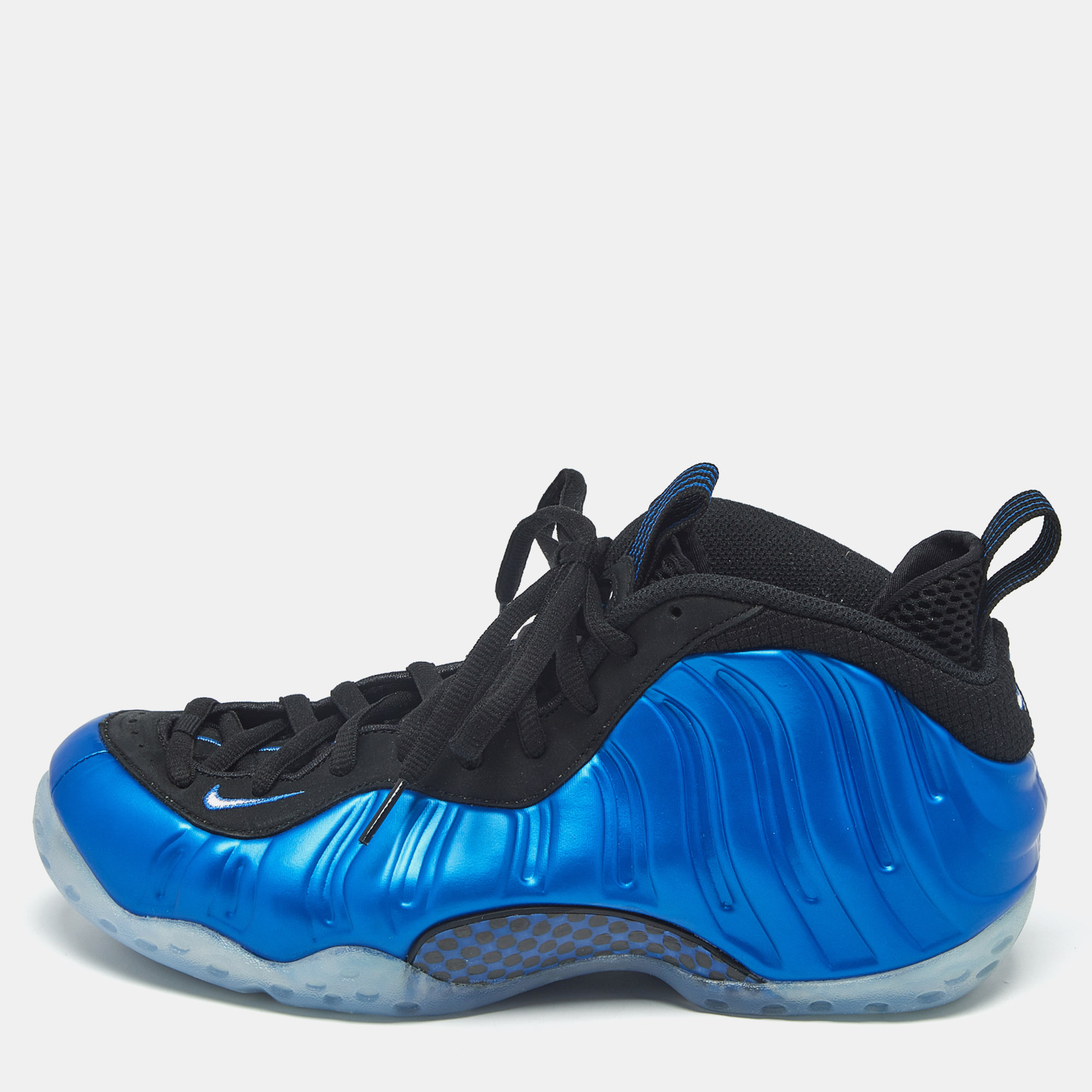 Nike Air Foamposite One International Blue Size 40.5 Blue Rubber Mid Top Sneakers
Nike Air Foamposite One International Blue Size 40.5 Blue Rubber Mid Top Sneakers