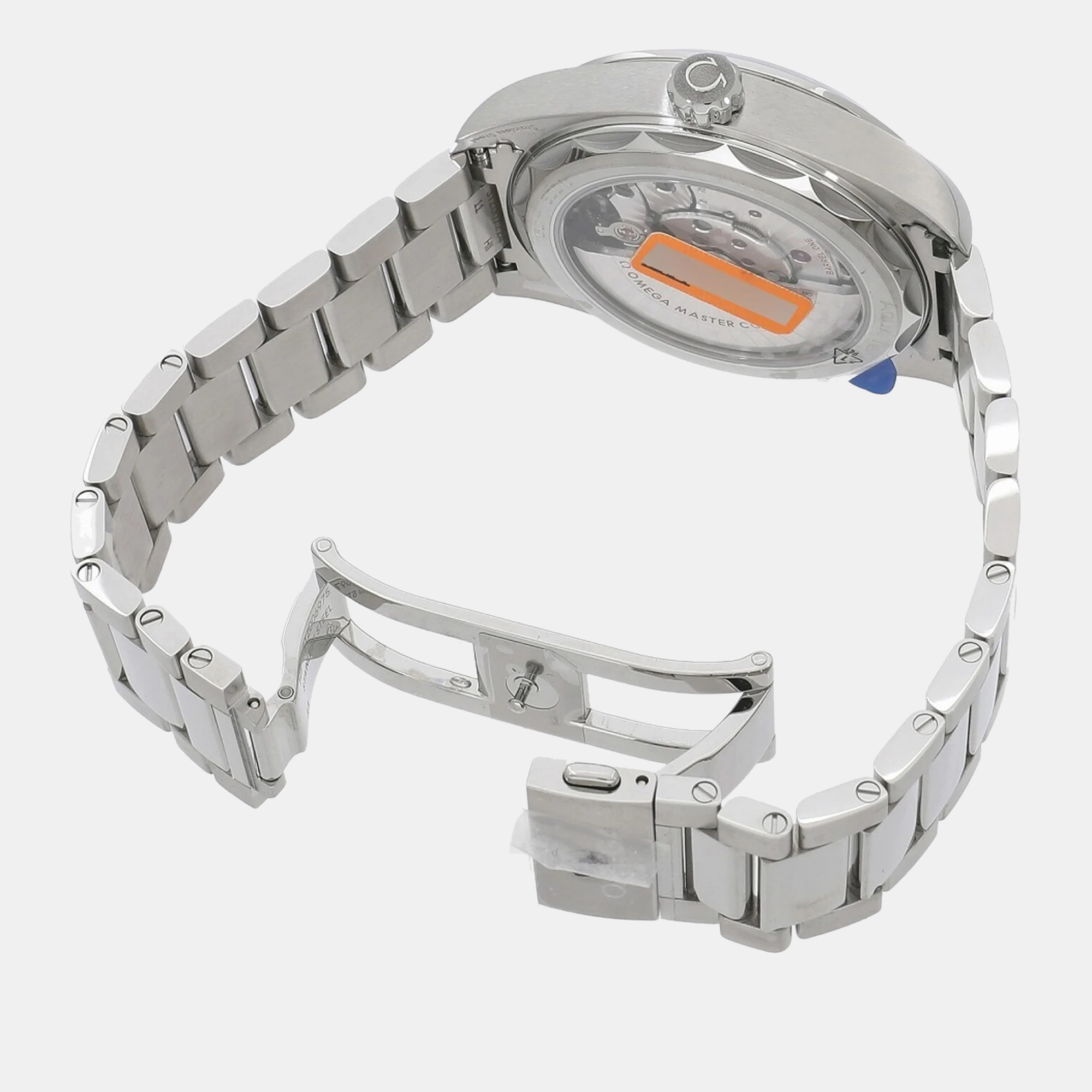 Omega Blue Stainless Steel Seamaster Aqua Terra 220.10.43.22.03.001 Automatic Men's Wristwatch 43 Mm