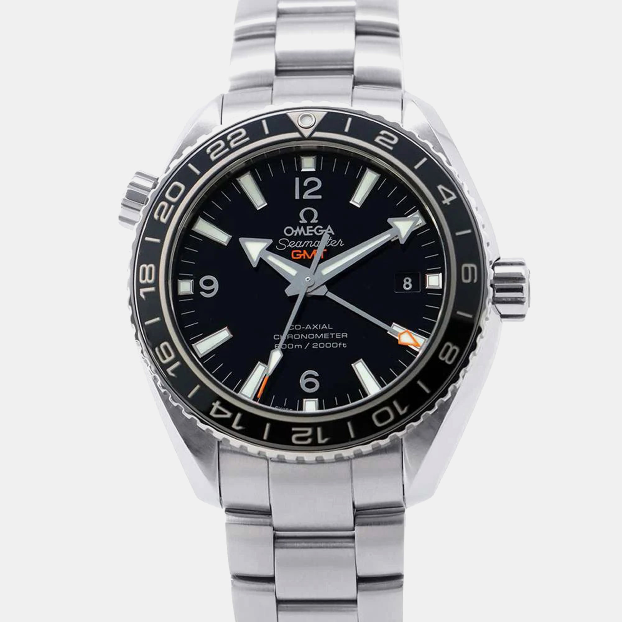 Omega Black Stainless Steel Seamaster Planet Ocean Automatic Men's Wristwatch 43.5 mm
Omega Black Stainless Steel Seamaster Planet Ocean Automatic Men's Wristwatch 43.5 mm