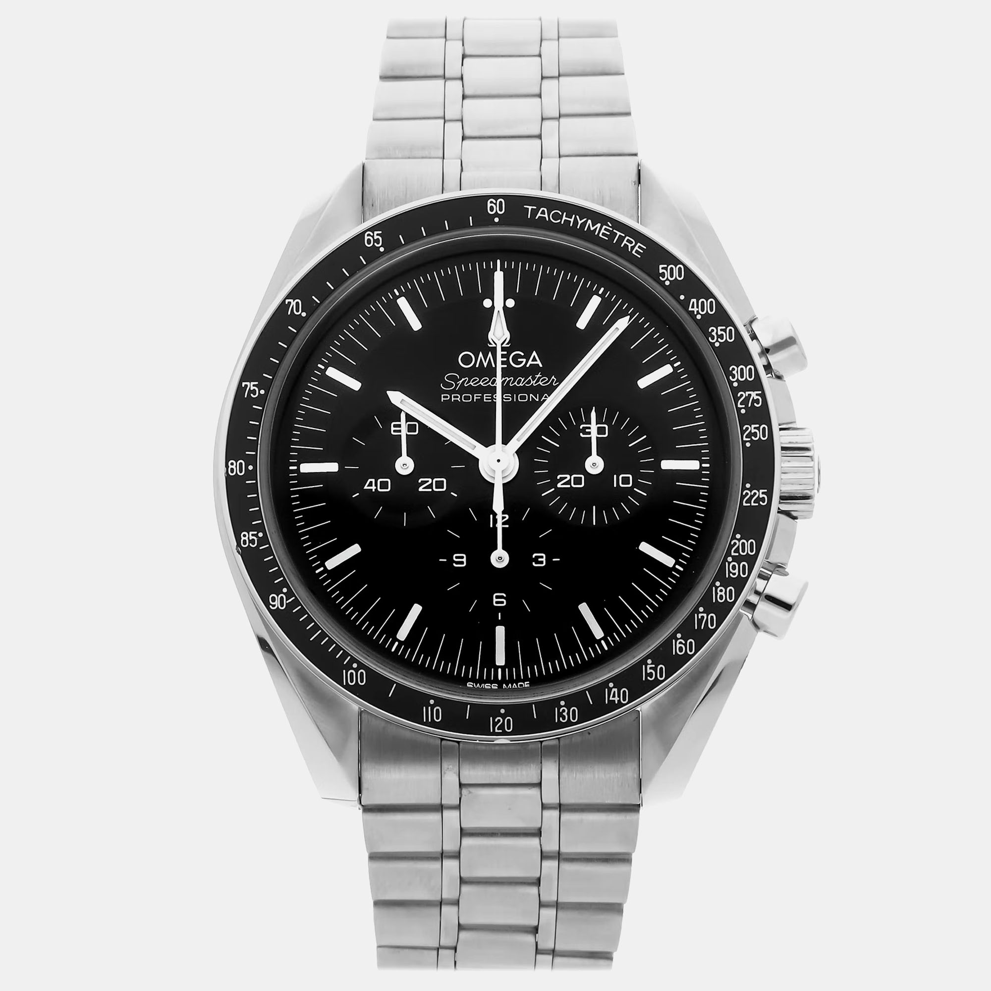 Pre-Owned Omega Speedmaster Moonwatch Professional Chronograph Men's Watch 42 mm, Black
Pre-Owned Omega Speedmaster Moonwatch Professional Chronograph Men's Watch 42 mm, Black