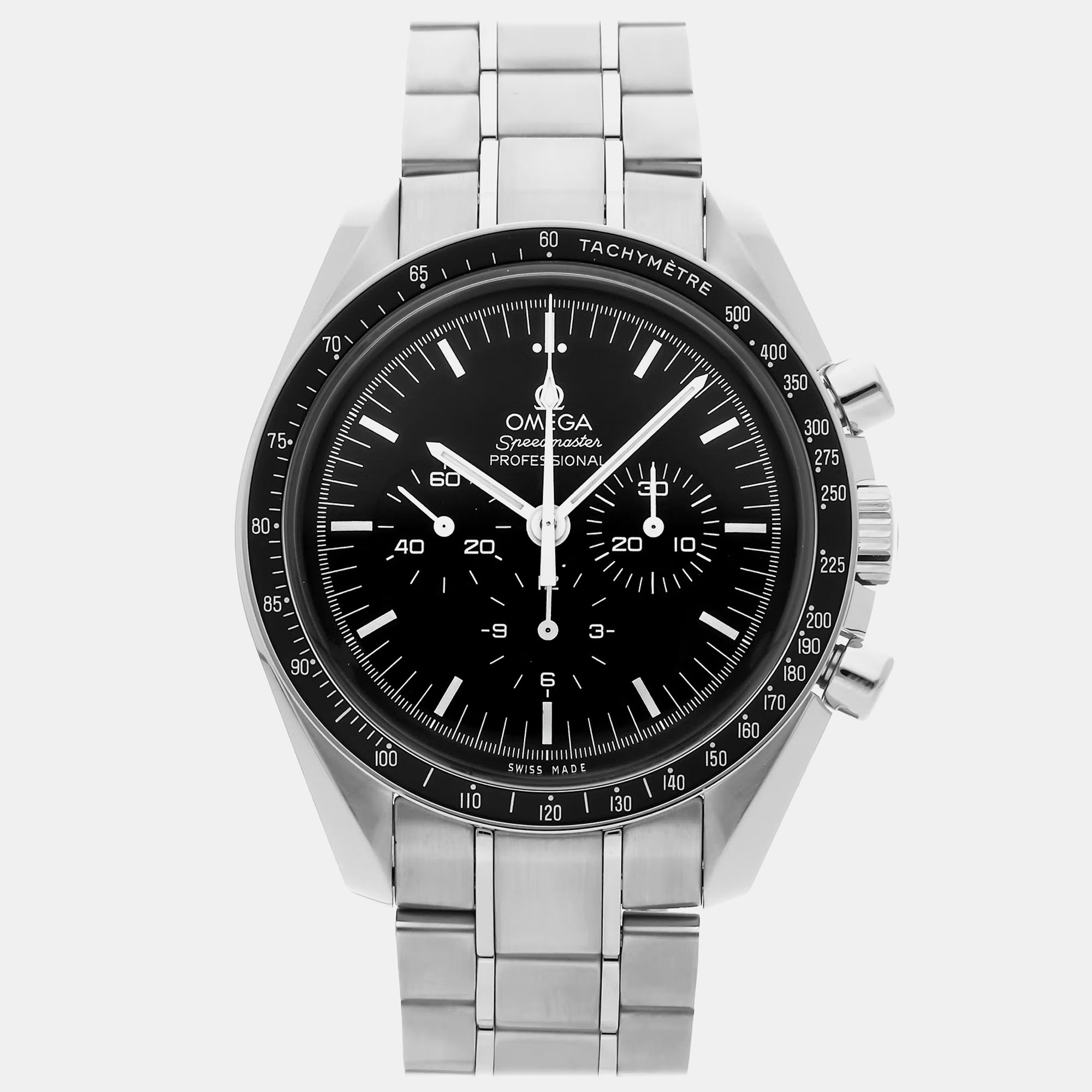 Pre-Owned Omega Speedmaster Moonwatch Professional Chronograph Men's Watch 42 mm, Black
Pre-Owned Omega Speedmaster Moonwatch Professional Chronograph Men's Watch 42 mm, Black