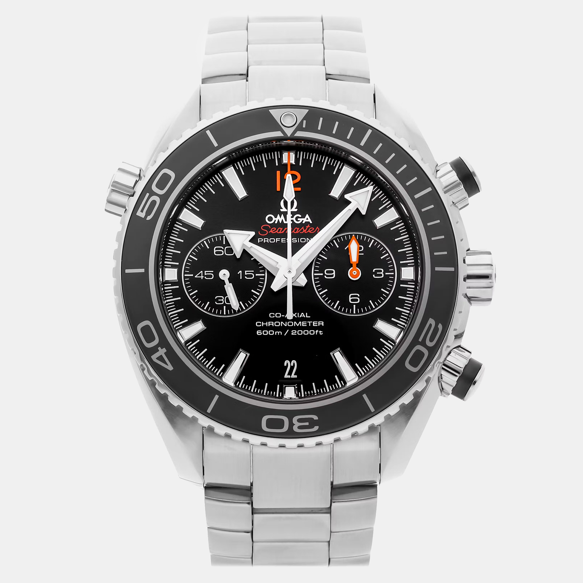 Pre-Owned Omega Black Dial Seamaster Planet Ocean 600M Chronograph Automatic Men's Watch 45 mm
Pre-Owned Omega Black Dial Seamaster Planet Ocean 600M Chronograph Automatic Men's Watch 45 mm