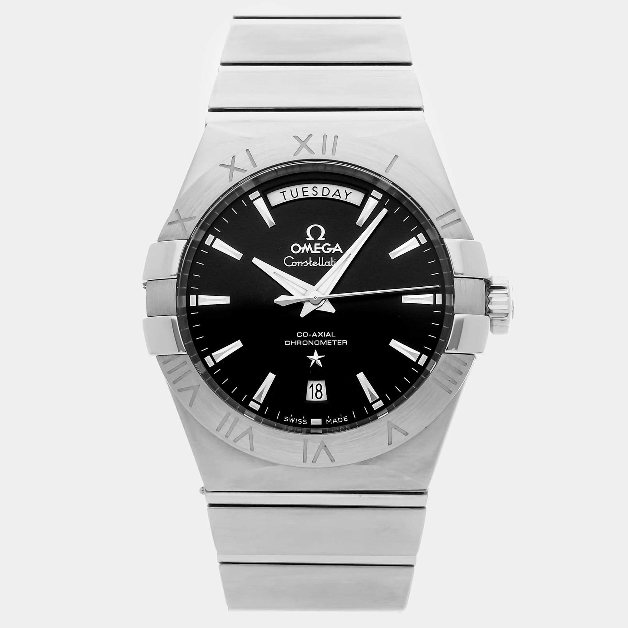 Pre-Owned Omega Constellation Day-Date 123.10.38.22.01.001, Black
Pre-Owned Omega Constellation Day-Date 123.10.38.22.01.001, Black