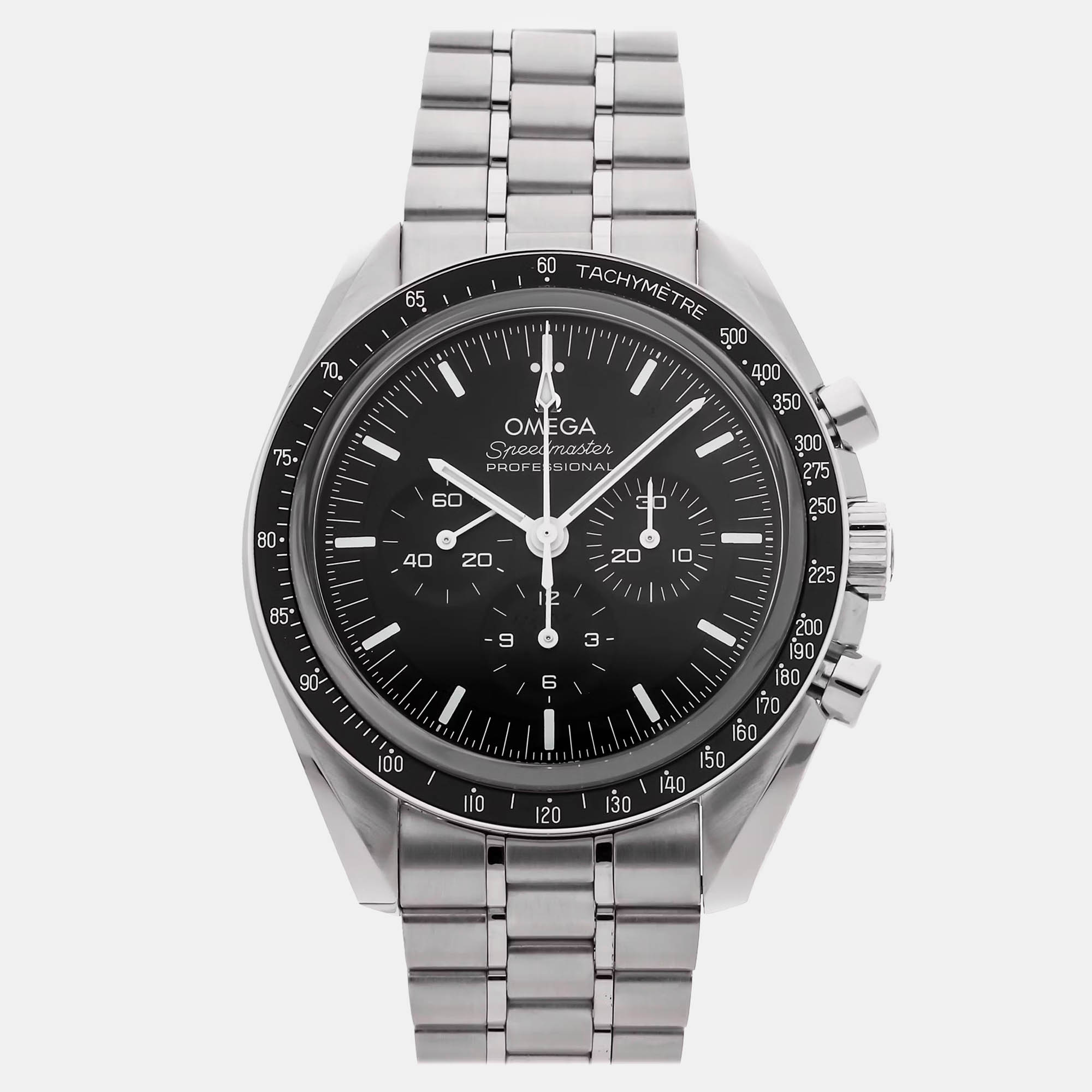 Pre-Owned Omega Speedmaster Moonwatch Professional Chronograph 310.30.42.50.01.002, Black
Pre-Owned Omega Speedmaster Moonwatch Professional Chronograph 310.30.42.50.01.002, Black