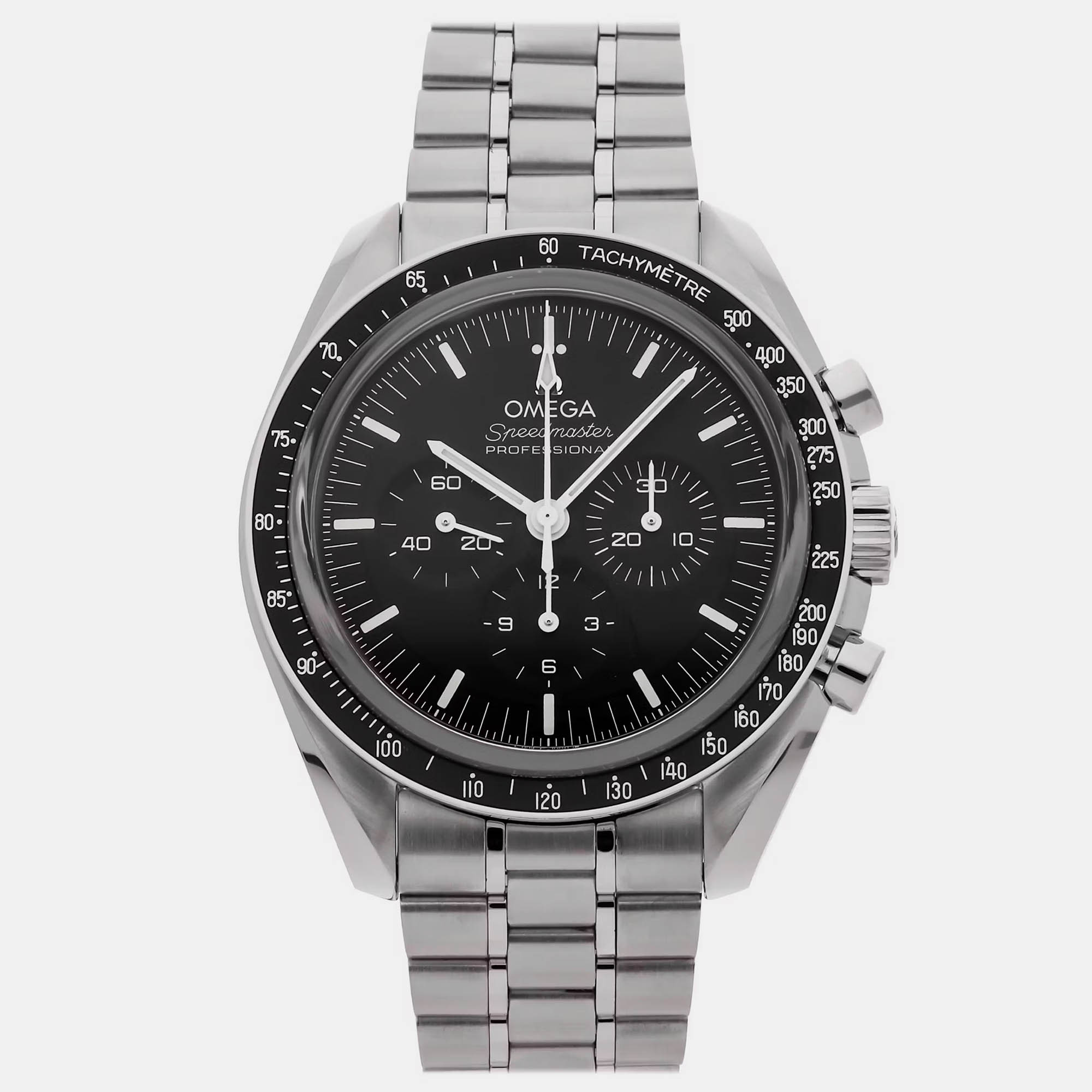 Pre-Owned Omega Speedmaster Moonwatch Professional Chronograph 310.30.42.50.01.002, Black
Pre-Owned Omega Speedmaster Moonwatch Professional Chronograph 310.30.42.50.01.002, Black