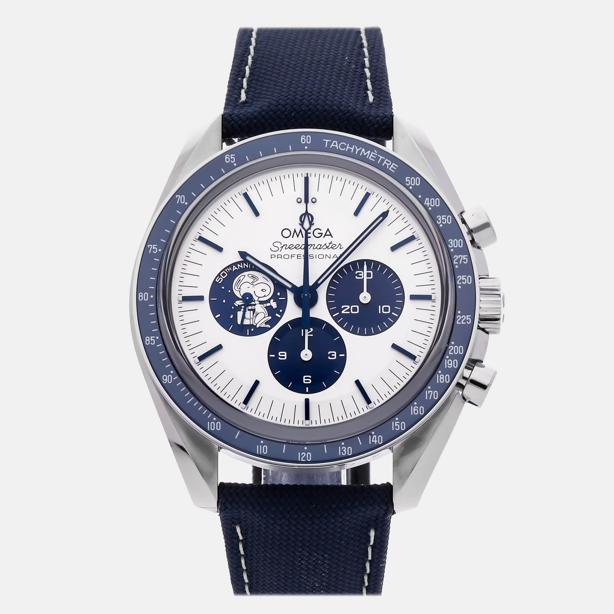 Pre-Owned Omega Speedmaster Chronograph Anniversary Series "Silver Snoopy Award" 310.32.42.50.02.001
Pre-Owned Omega Speedmaster Chronograph Anniversary Series "Silver Snoopy Award" 310.32.42.50.02.001