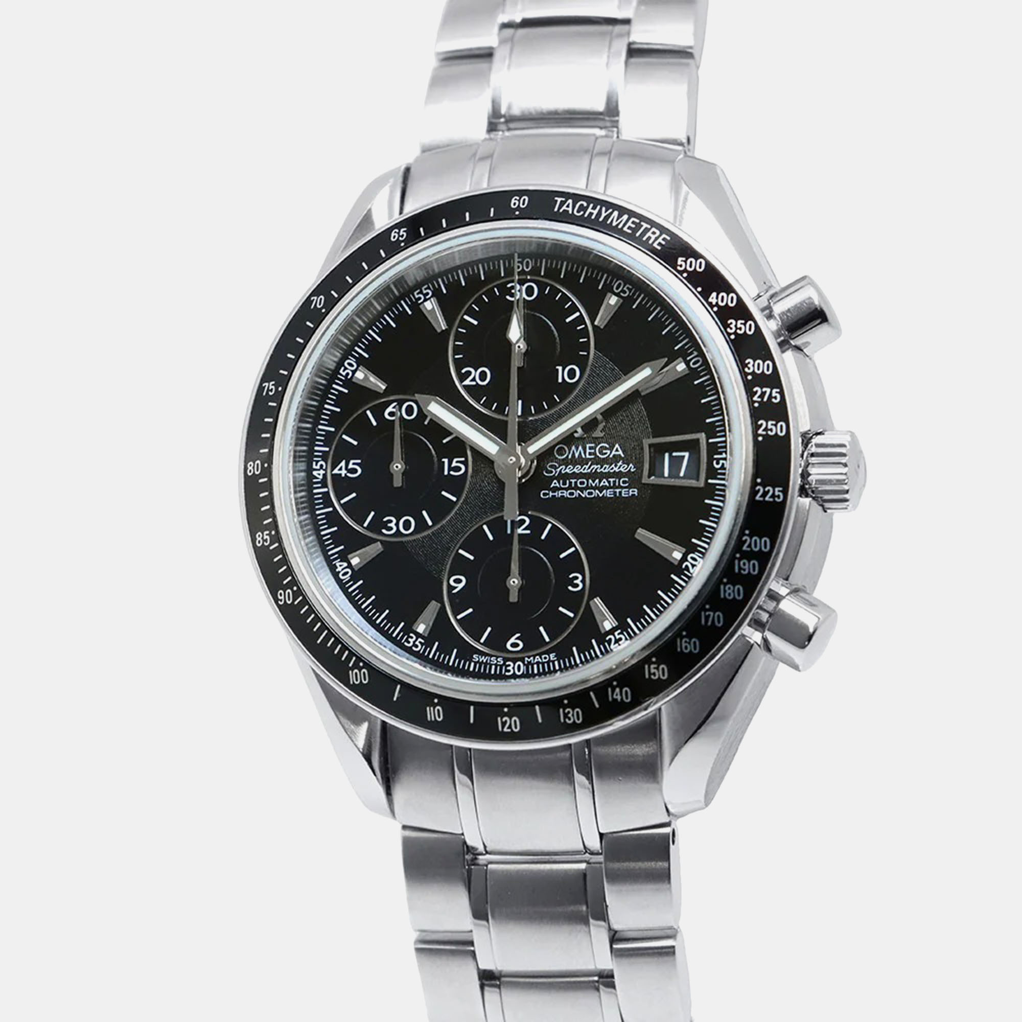 Omega Speedmaster 3210.50 Automatic Black Stainless Steel Men's Wristwatch 40 mm
Omega Speedmaster 3210.50 Automatic Black Stainless Steel Men's Wristwatch 40 mm