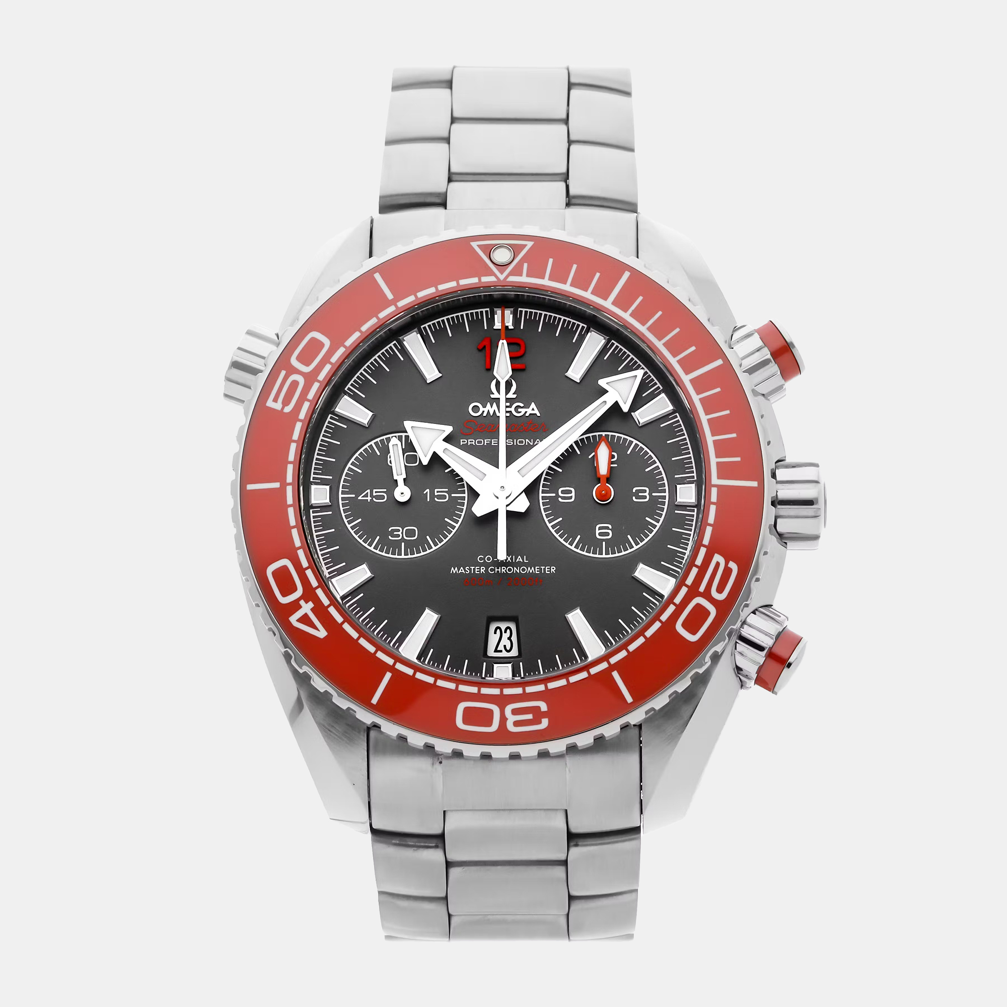 Pre-Owned Omega Seamaster Planet Ocean 600M Chronograph 215.30.46.51.99.001 45.5 mm, Grey
Pre-Owned Omega Seamaster Planet Ocean 600M Chronograph 215.30.46.51.99.001 45.5 mm, Grey