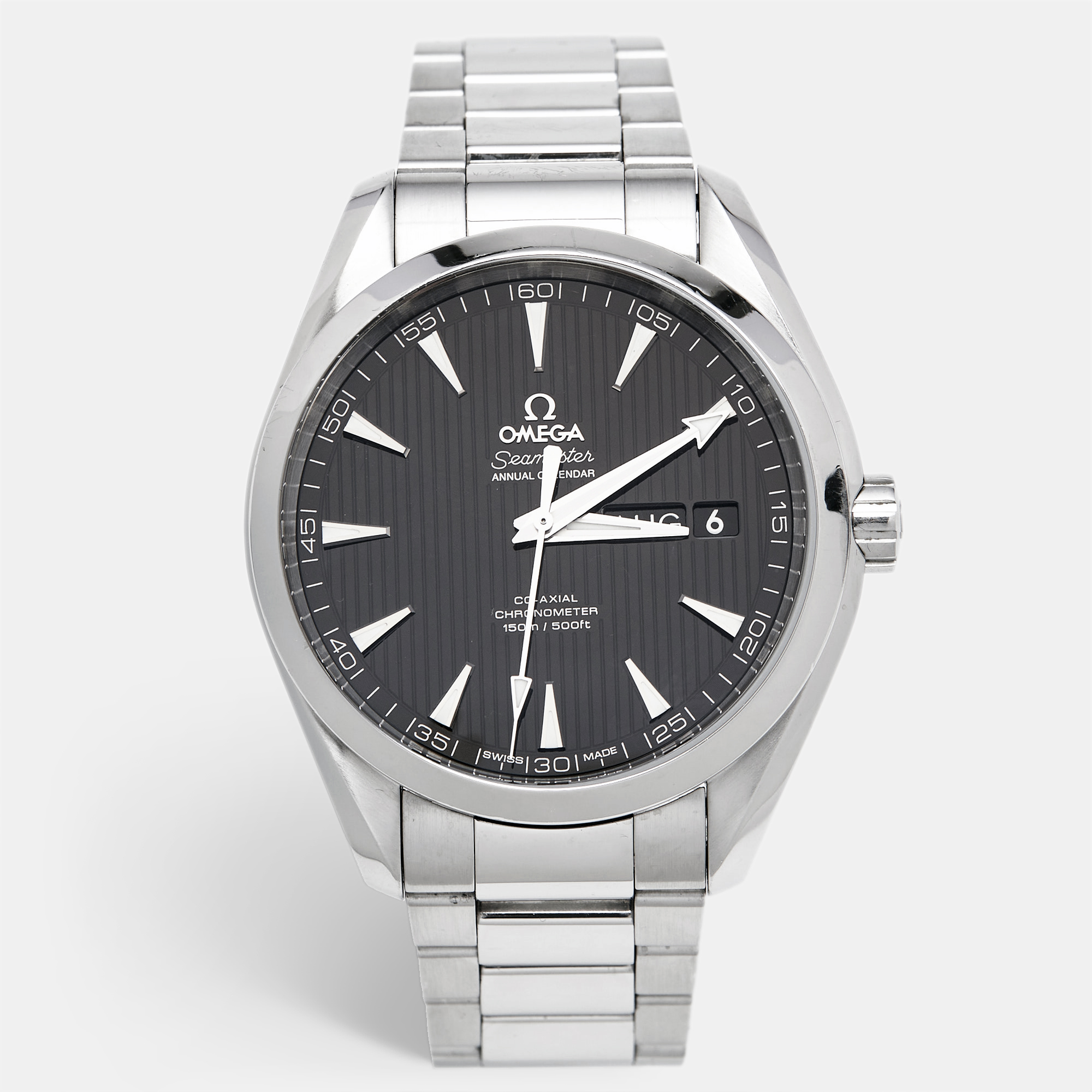 Omega Seamaster Aqua Terra | 231.10.43.22.01.002 | 43mm | Black Teak Dial | Co-Axial 8601