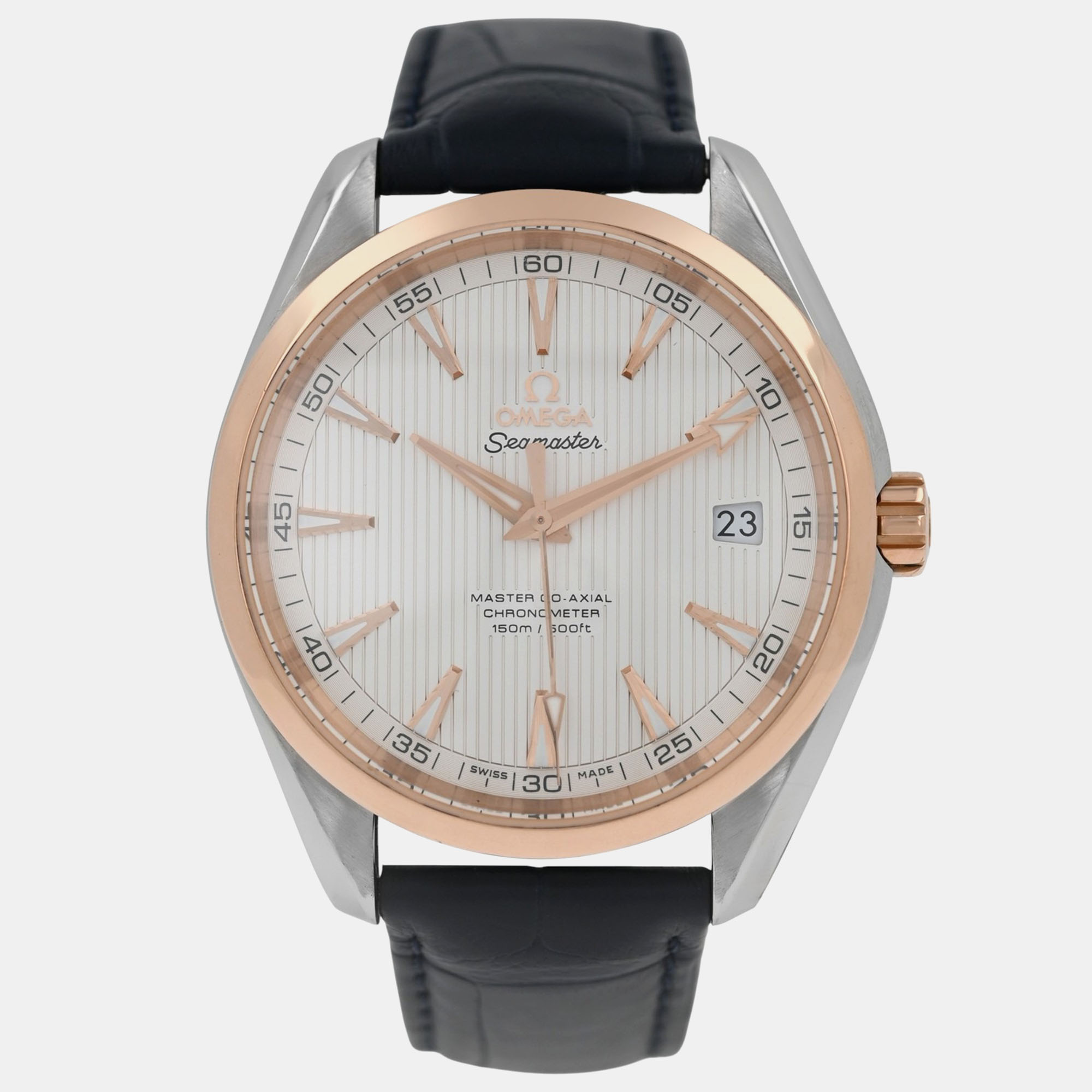 Omega Seamaster Aqua Terra 231.23.42.21.02.001 Automatic White 18k yellow gold stainless steel Men's Wristwatch 41.5 mm
Omega Seamaster Aqua Terra 231.23.42.21.02.001 Automatic White 18k yellow gold stainless steel Men's Wristwatch 41.5 mm