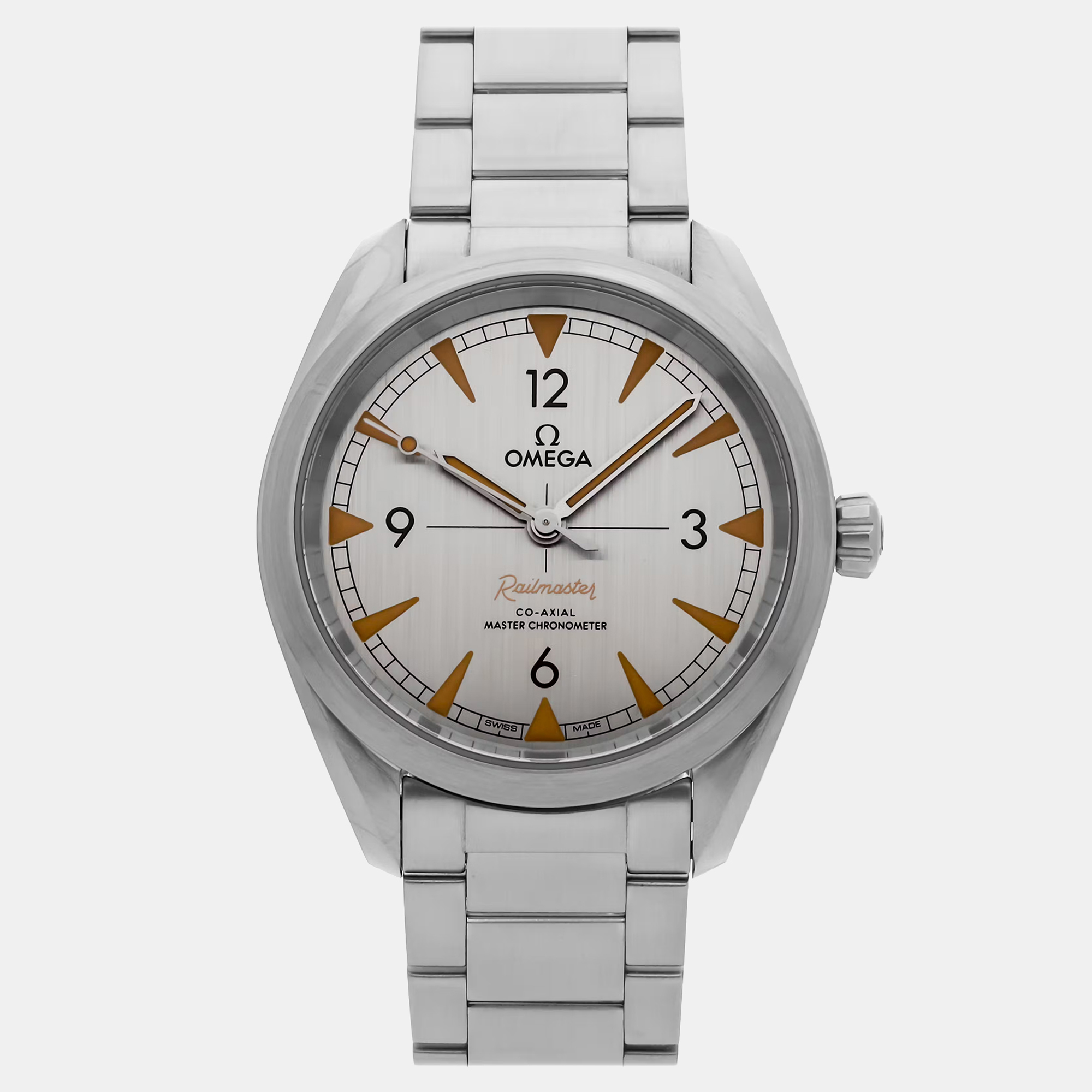 Pre-Owned Omega Seamaster Railmaster 220.10.40.20.06.001 40 mm, Grey
Pre-Owned Omega Seamaster Railmaster 220.10.40.20.06.001 40 mm, Grey