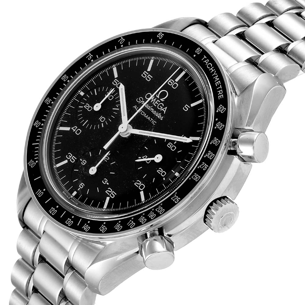 Omega Black Stainless Steel Speedmaster Automatic 3510.50.00 Men's Wristwatch 39 MM
Omega Black Stainless Steel Speedmaster Automatic 3510.50.00 Men's Wristwatch 39 MM