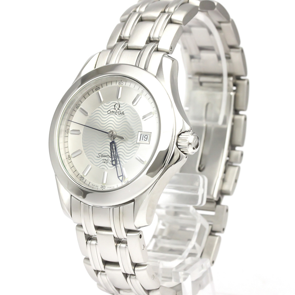 Omega Silver Stainless Steel Seamaster Quartz 2511.31 Men's Wristwatch 36 MM
Omega Silver Stainless Steel Seamaster Quartz 2511.31 Men's Wristwatch 36 MM