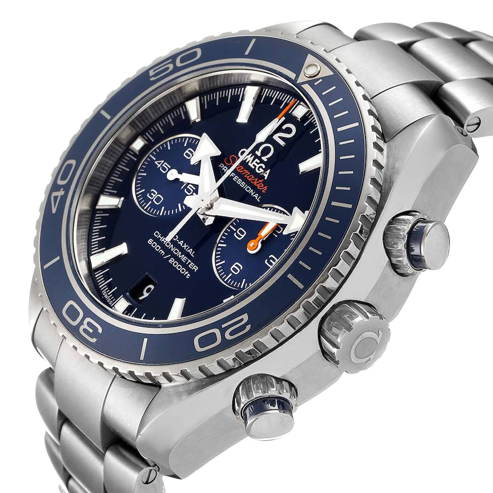 Omega Blue Titanium Planet Ocean Co-Axial 232.90.46.51.03.001 Men's Wristwatch 45.5 MM
Omega Blue Titanium Planet Ocean Co-Axial 232.90.46.51.03.001 Men's Wristwatch 45.5 MM