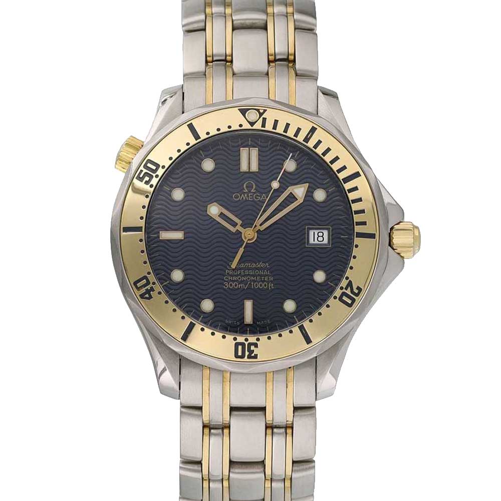 Omega Blue 18K Yellow Gold And Stainless Steel Seamaster Professional 2332.80.00 Men's Wristwatch 41.5 MM
Omega Blue 18K Yellow Gold And Stainless Steel Seamaster Professional 2332.80.00 Men's Wristwatch 41.5 MM