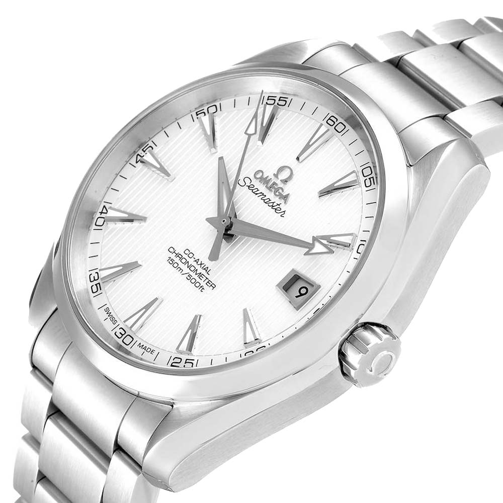 Omega Silver Stainless Steel Seamaster Aqua Terra 231.10.42.21.02.001 Men's Wristwatch
Omega Silver Stainless Steel Seamaster Aqua Terra 231.10.42.21.02.001 Men's Wristwatch