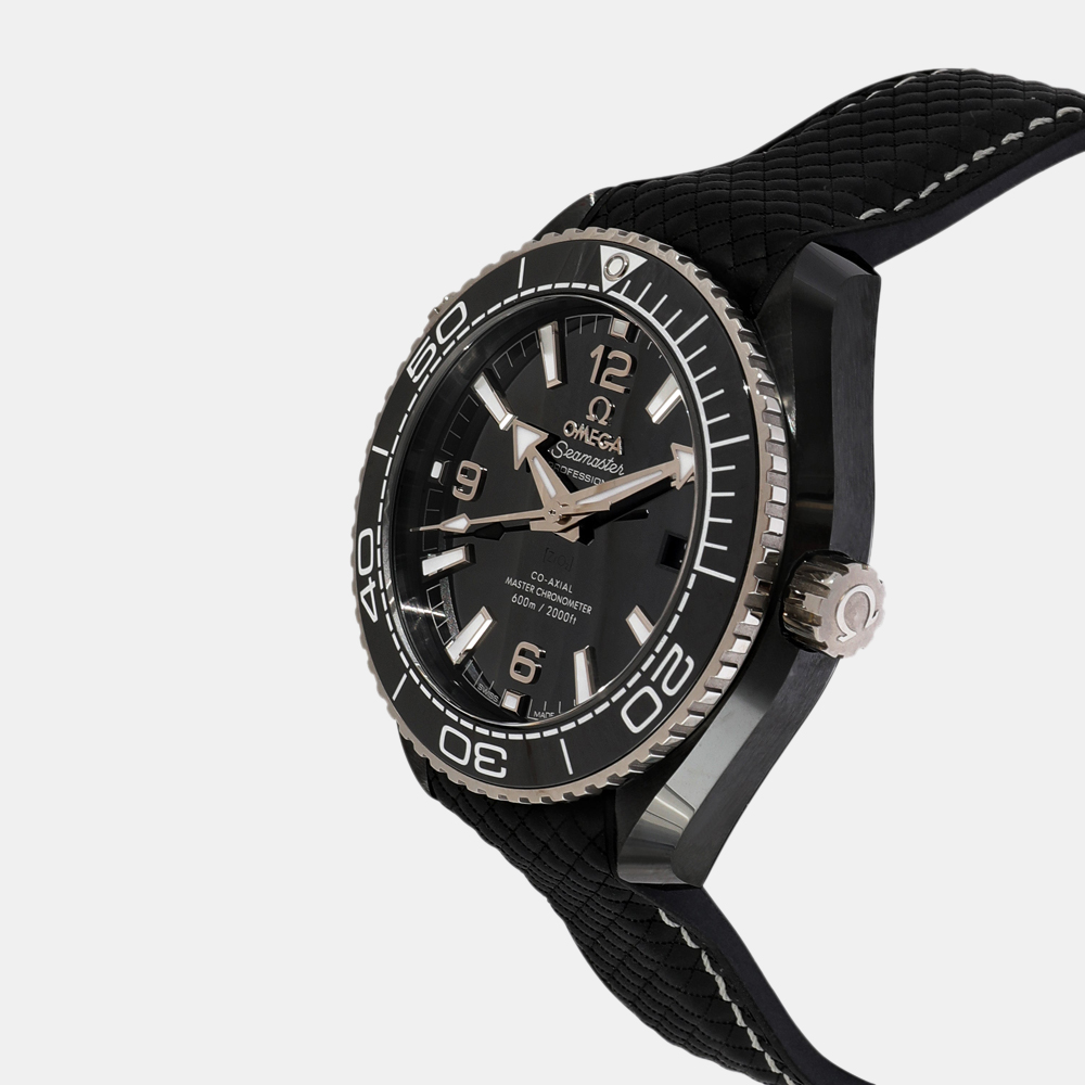 Omega Black Ceramic Seamaster 215.92.40.20.01.001 Men's Wristwatch 40 mm
Omega Black Ceramic Seamaster 215.92.40.20.01.001 Men's Wristwatch 40 mm