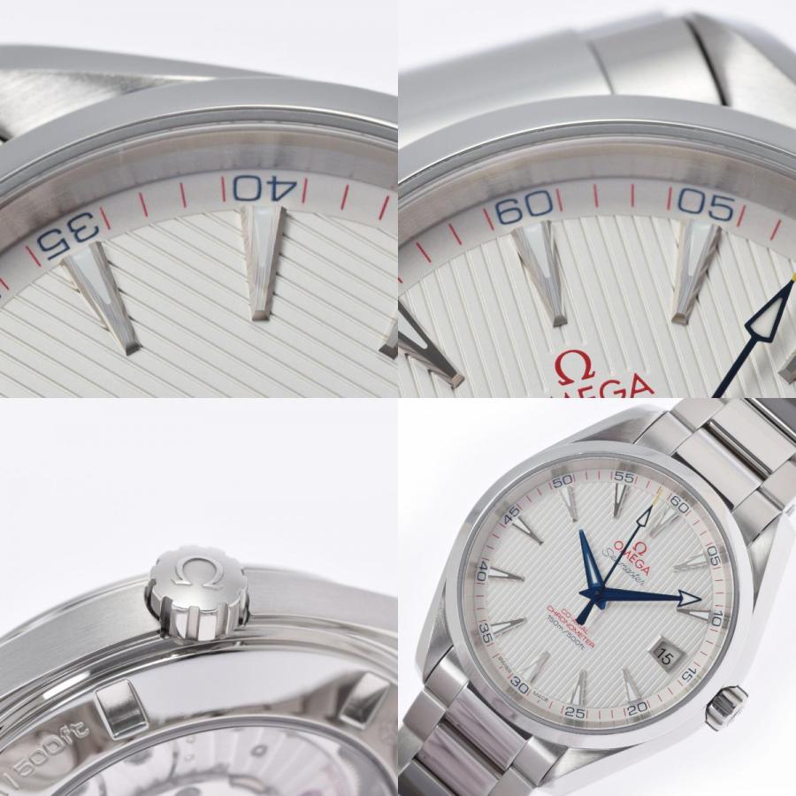 Omega Silver Stainless Steel Seamaster Aqua Terra 231.10.42.21.02.002 Automatic Men's Wristwatch 41.5 Mm
