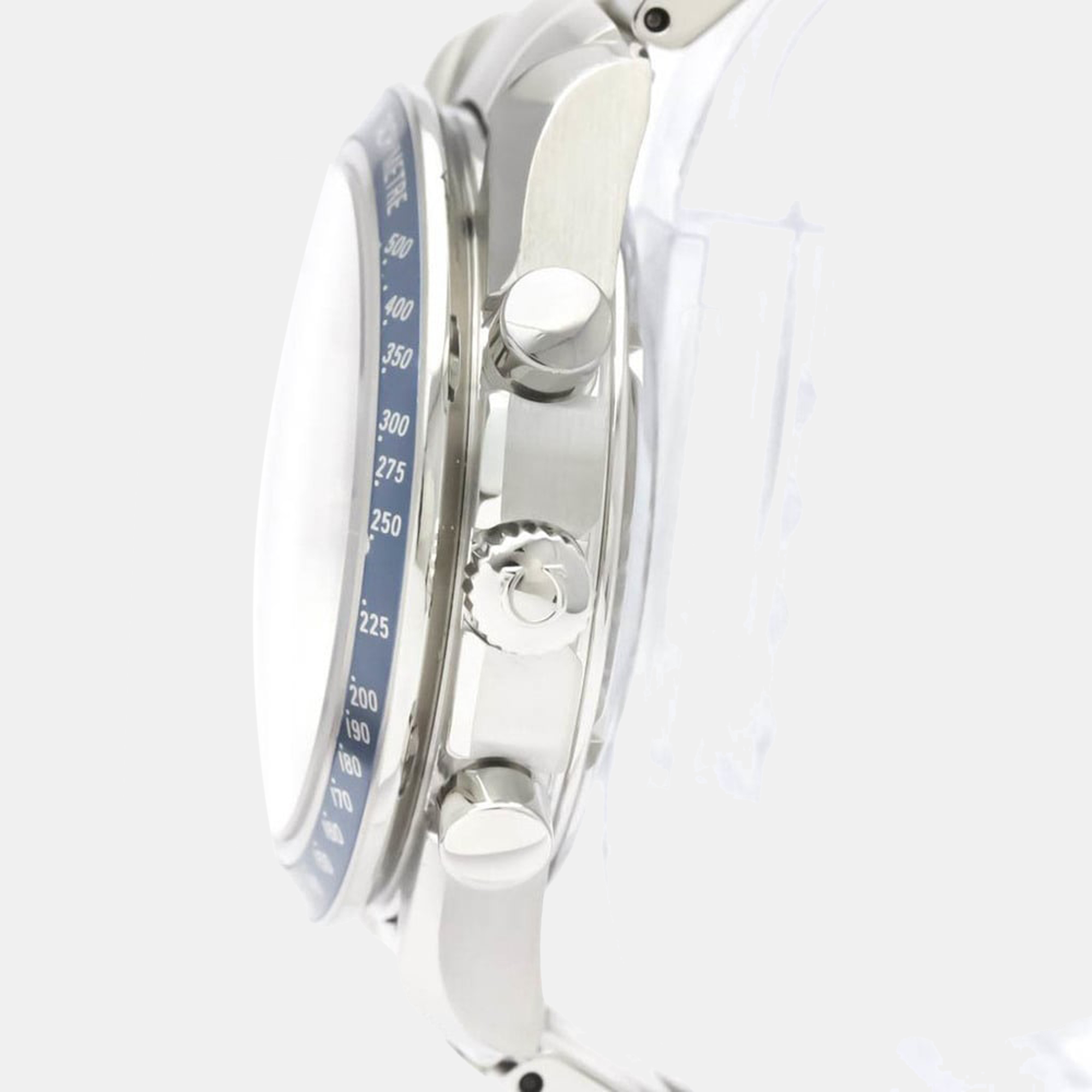 Omega Blue Stainless Steel Speedmaster 3222.80 Automatic Men's Wristwatch 39 mm
Omega Blue Stainless Steel Speedmaster 3222.80 Automatic Men's Wristwatch 39 mm