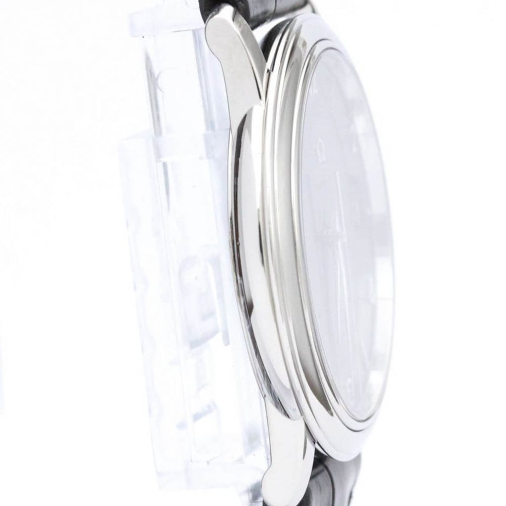 Omega Black Stainless Steel De Ville 4810.50.01 Men's Wristwatch 34 Mm