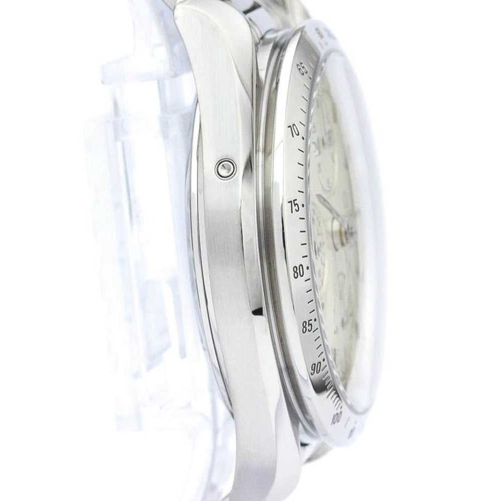 Omega Silver Stainless Steel Speedmaster 3521.30 Men's Wristwatch 39 Mm