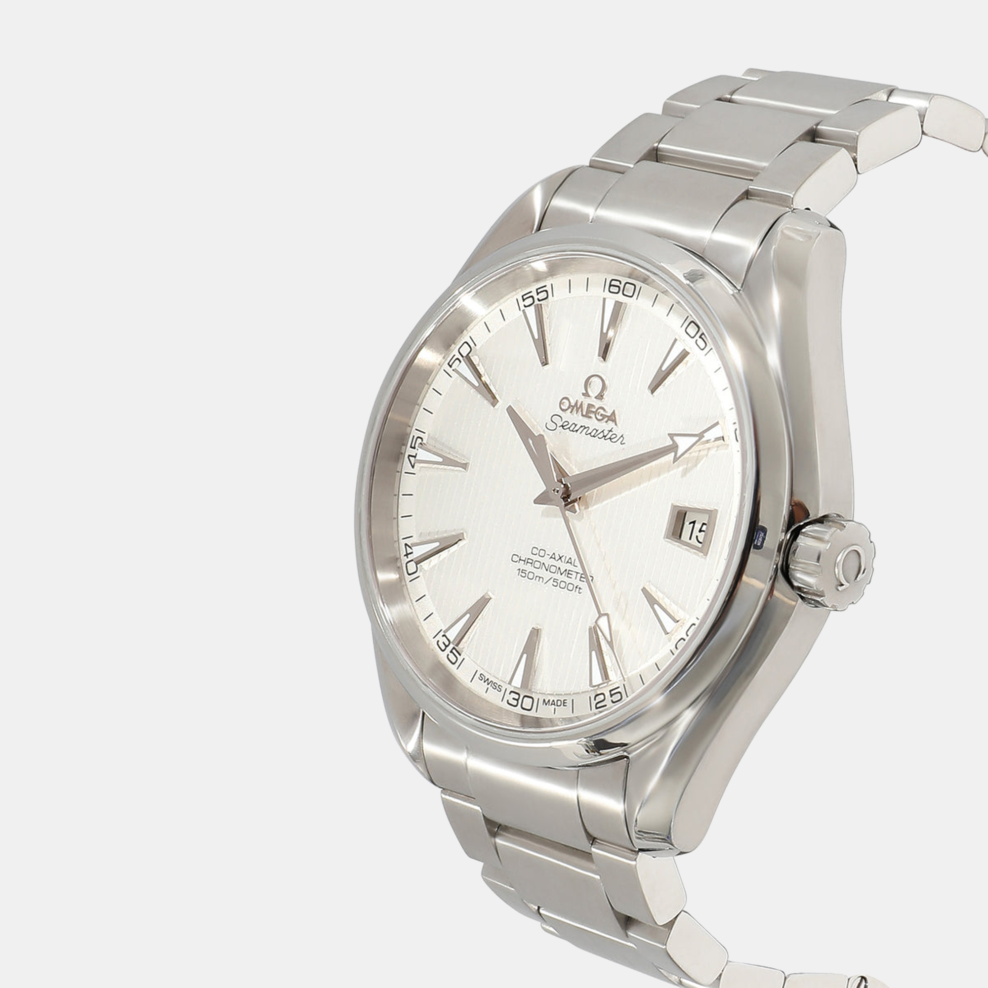 Omega Silver Stainless Steel Seamaster Aqua Terra 231.10.42.21.02.001 Men's Wristwatch 41.5 mm
Omega Silver Stainless Steel Seamaster Aqua Terra 231.10.42.21.02.001 Men's Wristwatch 41.5 mm