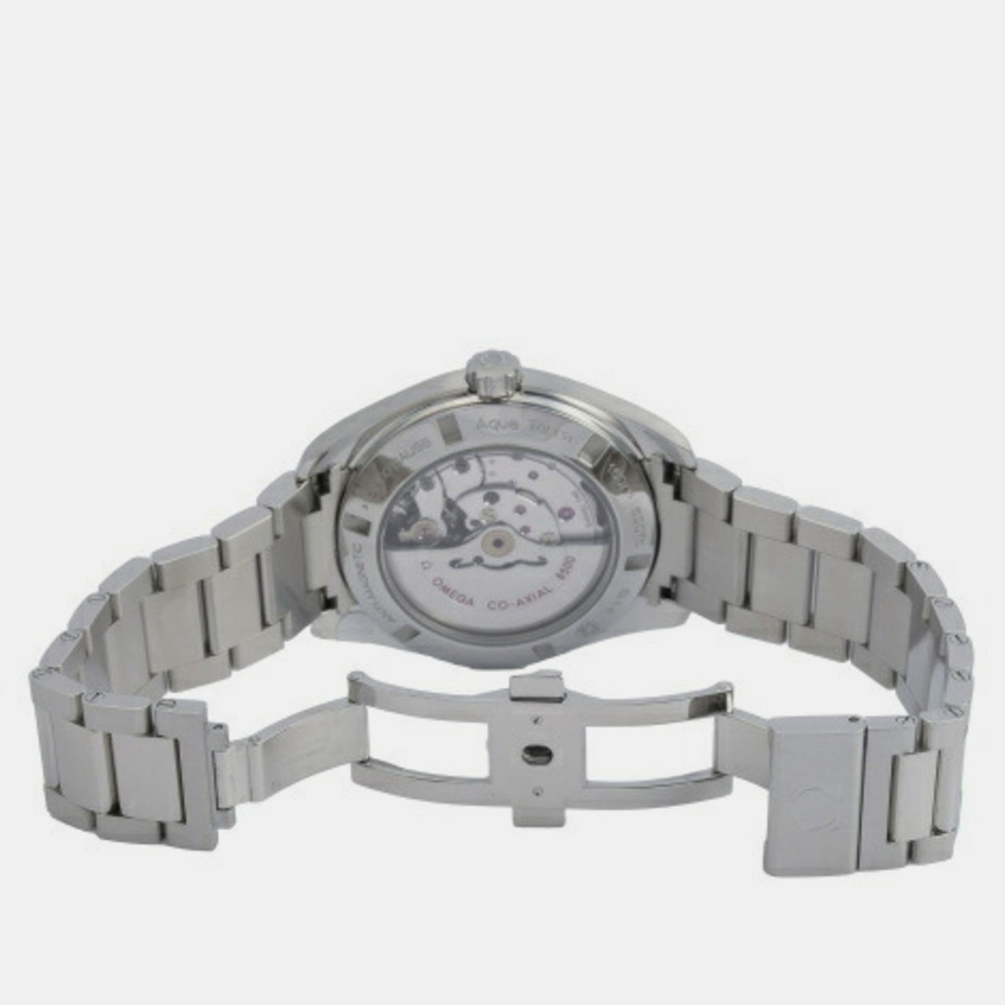 Omega Blue Stainless Steel Seamaster Aqua Terra 231.10.42.21.03.006 Automatic Men's Wristwatch 41.5 Mm