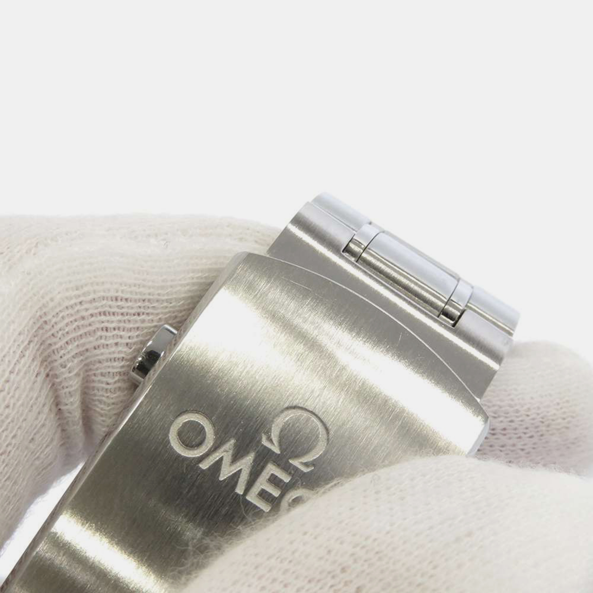Omega Silver Stainless Steel Speedmaster 522.30.42.30.04.001 Manual Winding Men's Wristwatch 42 Mm
