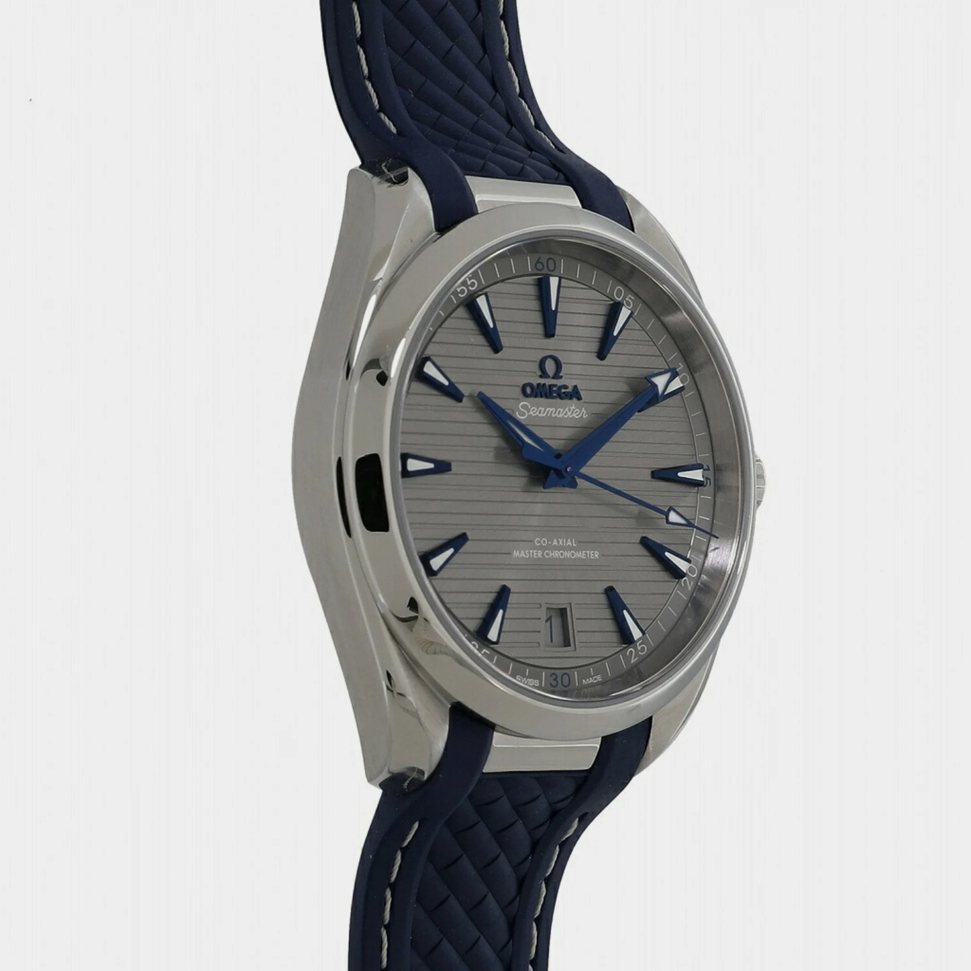 Omega Grey Stainless Steel Seamaster Aqua Terra  220.12.41.21.06.001 Automatic Men's Wristwatch 41 Mm