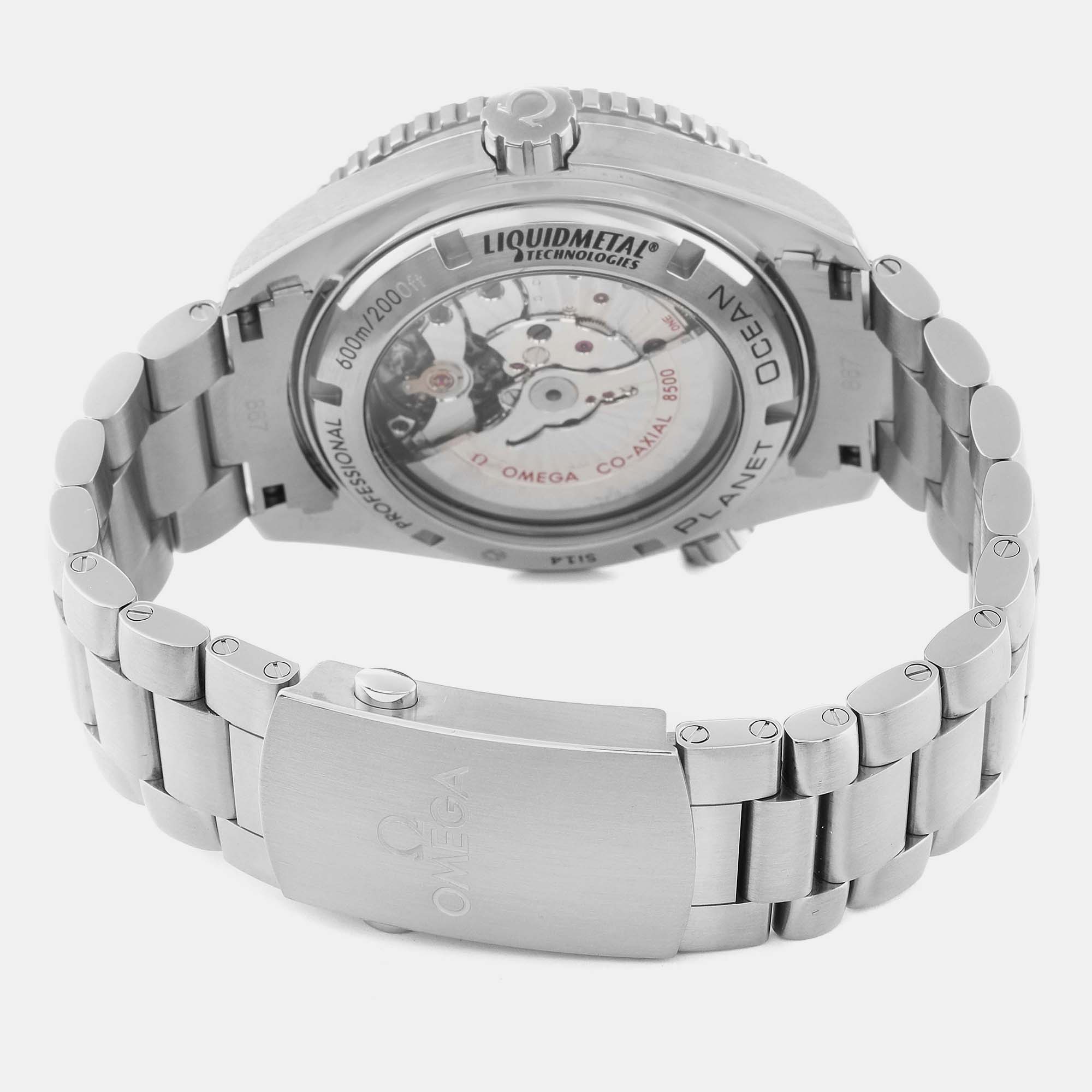Omega Blue Titanium Seamaster 232.90.46.21.03.001 Automatic Men's Wristwatch 45.5 Mm
