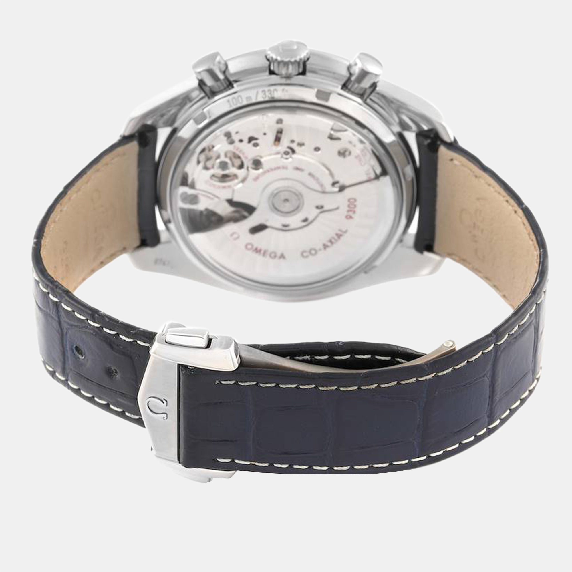 Omega Blue Titanium Speedmaster 311.93.44.51.03.001 Automatic Men's Wristwatch 44.25 Mm