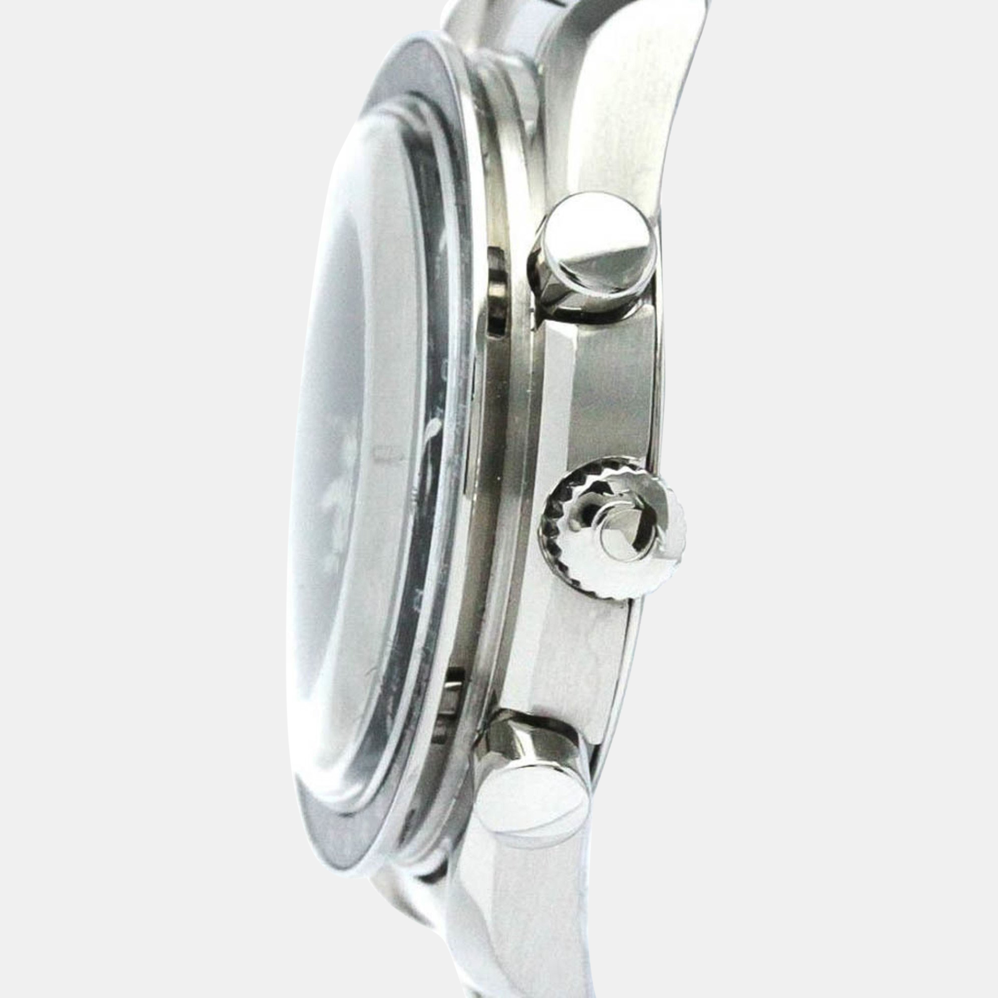 Omega Black Stainless Steel Speedmaster 3510.50.00 Automatic Men's Wristwatch 39 Mm