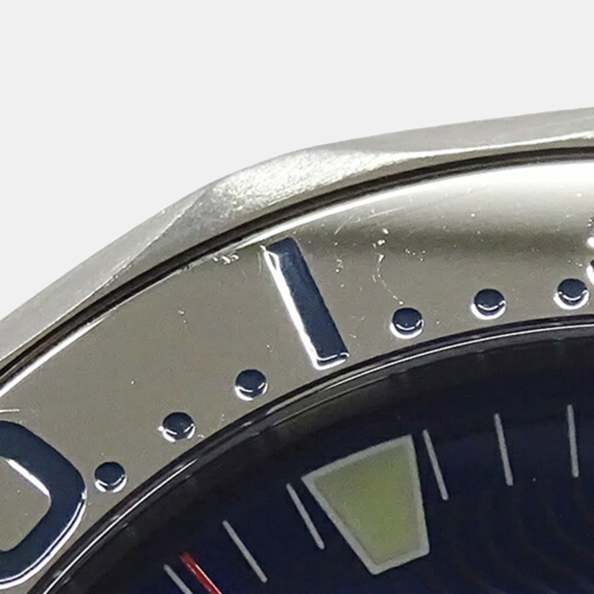 Omega Blue Stainless Steel Seamaster 2265.80 Quartz Men's Wristwatch 41 Mm