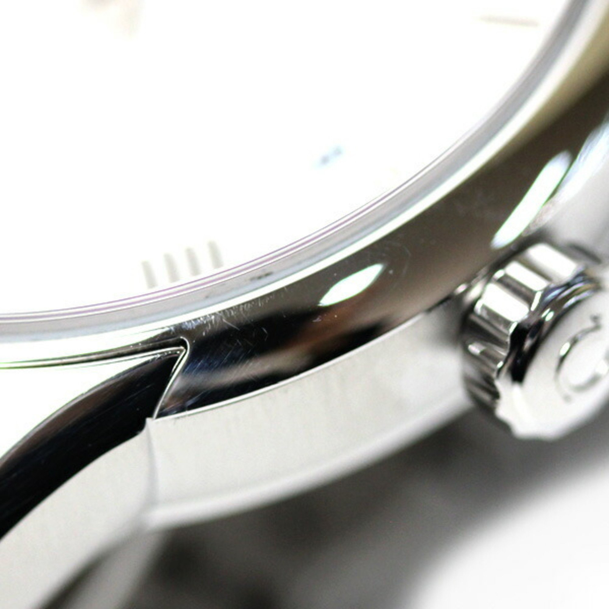 Omega Silver Stainless Steel De Ville 433.10.41.21.02.001 Automatic Men's Wristwatch 41 Mm