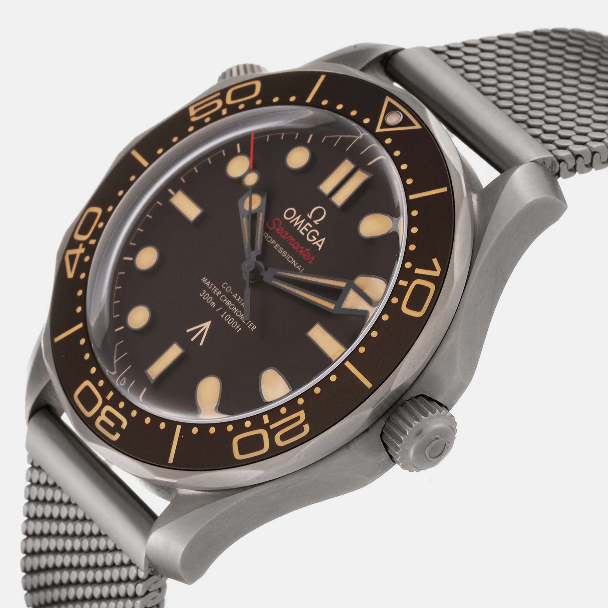 Omega Brown Titanium Seamaster 210.90.42.20.01.001 Automatic Men's Wristwatch 42 mm
Omega Brown Titanium Seamaster 210.90.42.20.01.001 Automatic Men's Wristwatch 42 mm
