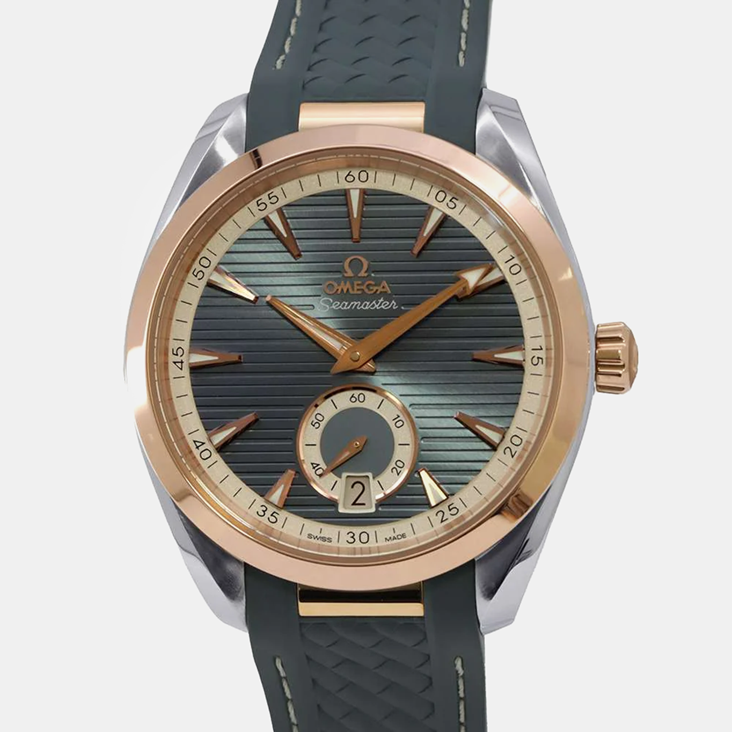 Omega Blue Stainless Steel Seamaster Aqua Terra Automatic Men's Wristwatch
Omega Blue Stainless Steel Seamaster Aqua Terra Automatic Men's Wristwatch
