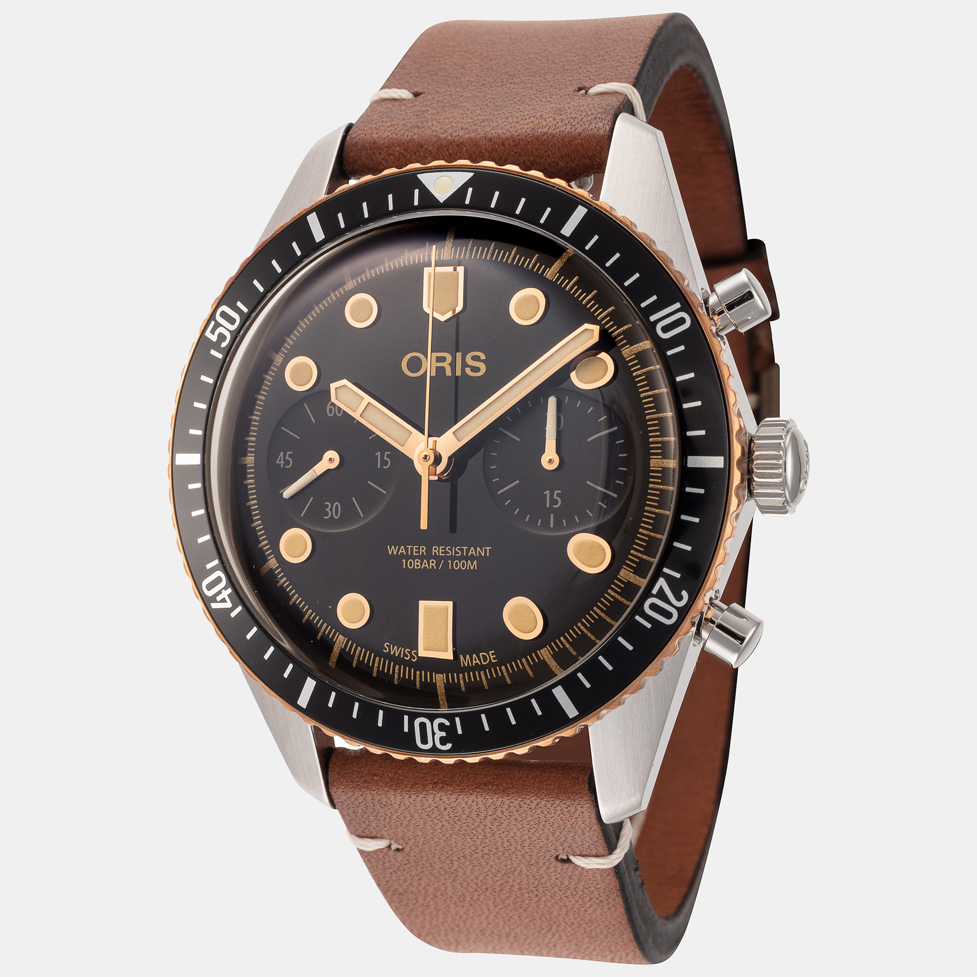 Oris men's 01-771-7744-4354-07-5-21-45 divers sixty-five 43mm automatic watch