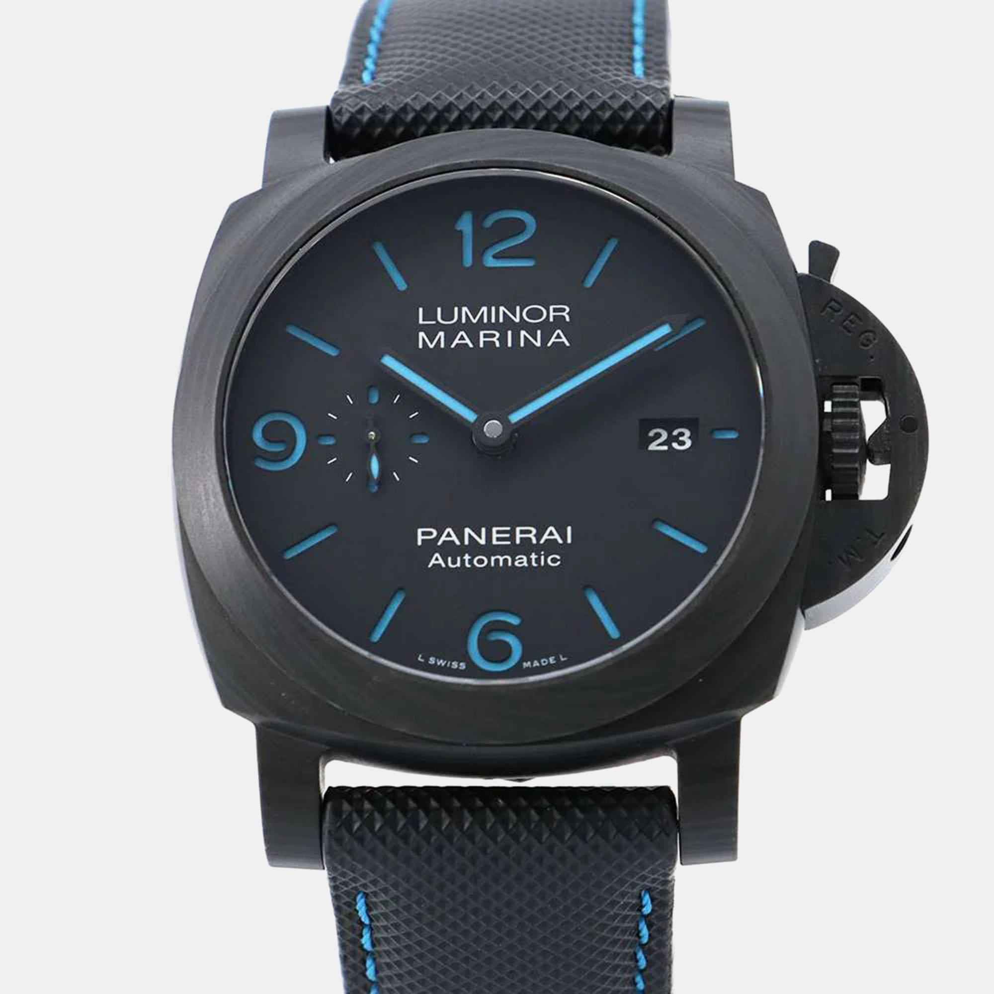 Panerai Black Carbotech Luminor Marina PAM01661 Automatic Men's Wristwatch 44 mm
Panerai Black Carbotech Luminor Marina PAM01661 Automatic Men's Wristwatch 44 mm