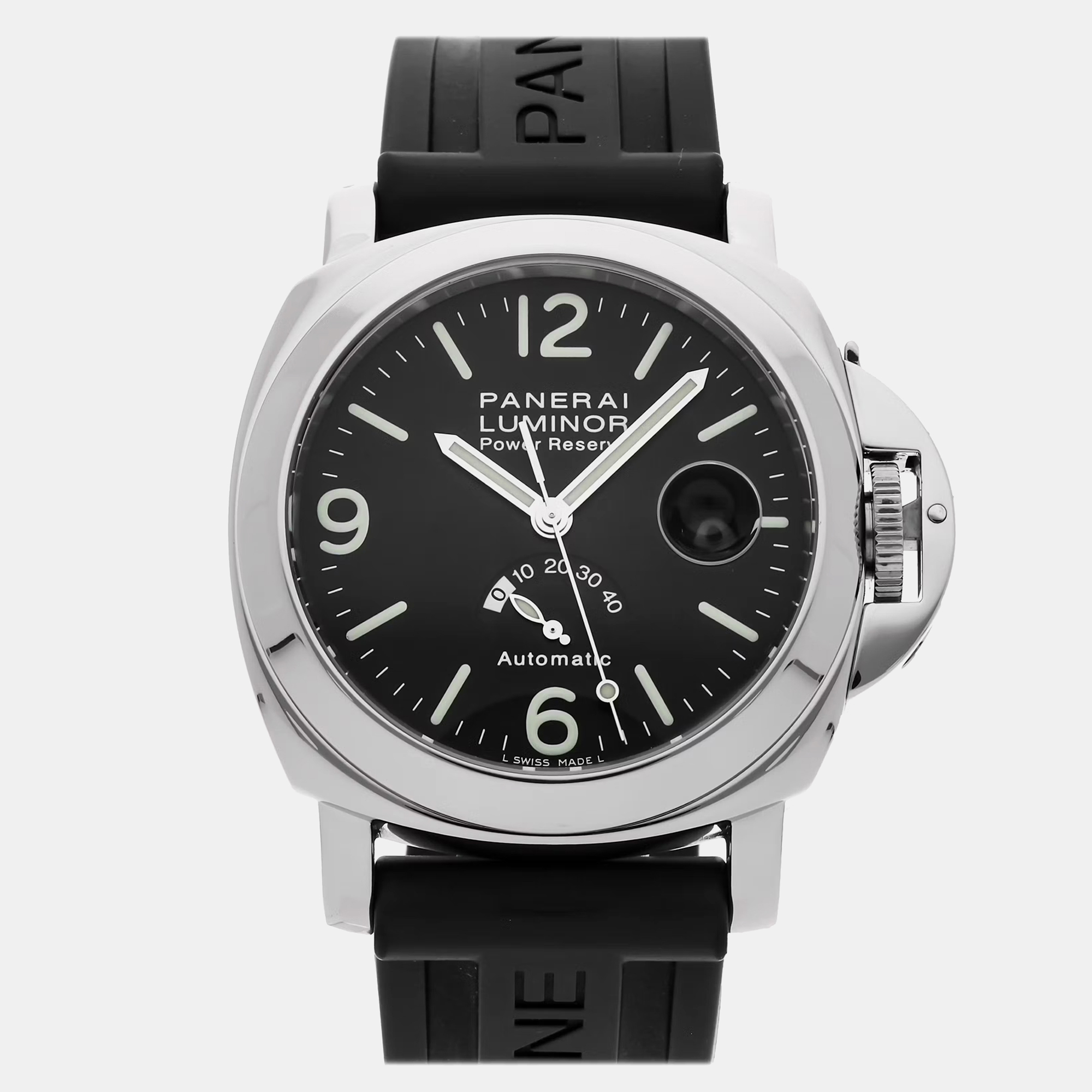 Pre-Owned Luminor Power Reserve PAM 27 Automatic Men's Wristwatch 44 mm - Panerai - Modalova