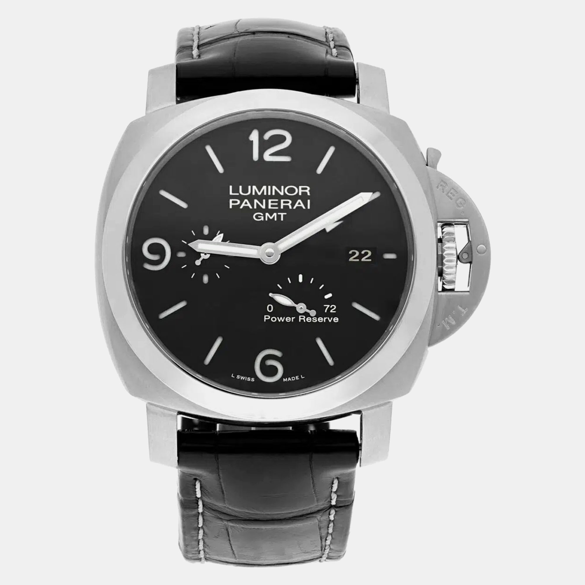 Luminor PAM00321 Automatic Stainless Steel Men's Wristwatch 44 mm - Panerai - Modalova