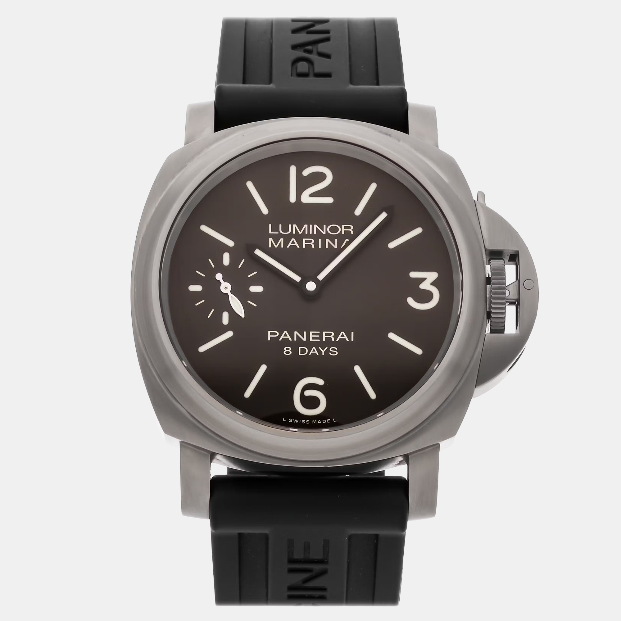 Pre-Owned Panerai Luminor Marina 8 Days PAM 564 44 mm, Black 
Pre-Owned Panerai Luminor Marina 8 Days PAM 564 44 mm, Black